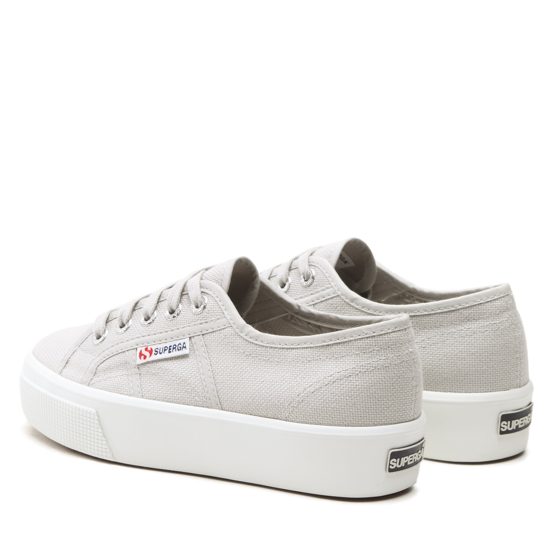 Superga Гуменки Mid Platform 2730 S2127IW Сив - Pepit.bg
