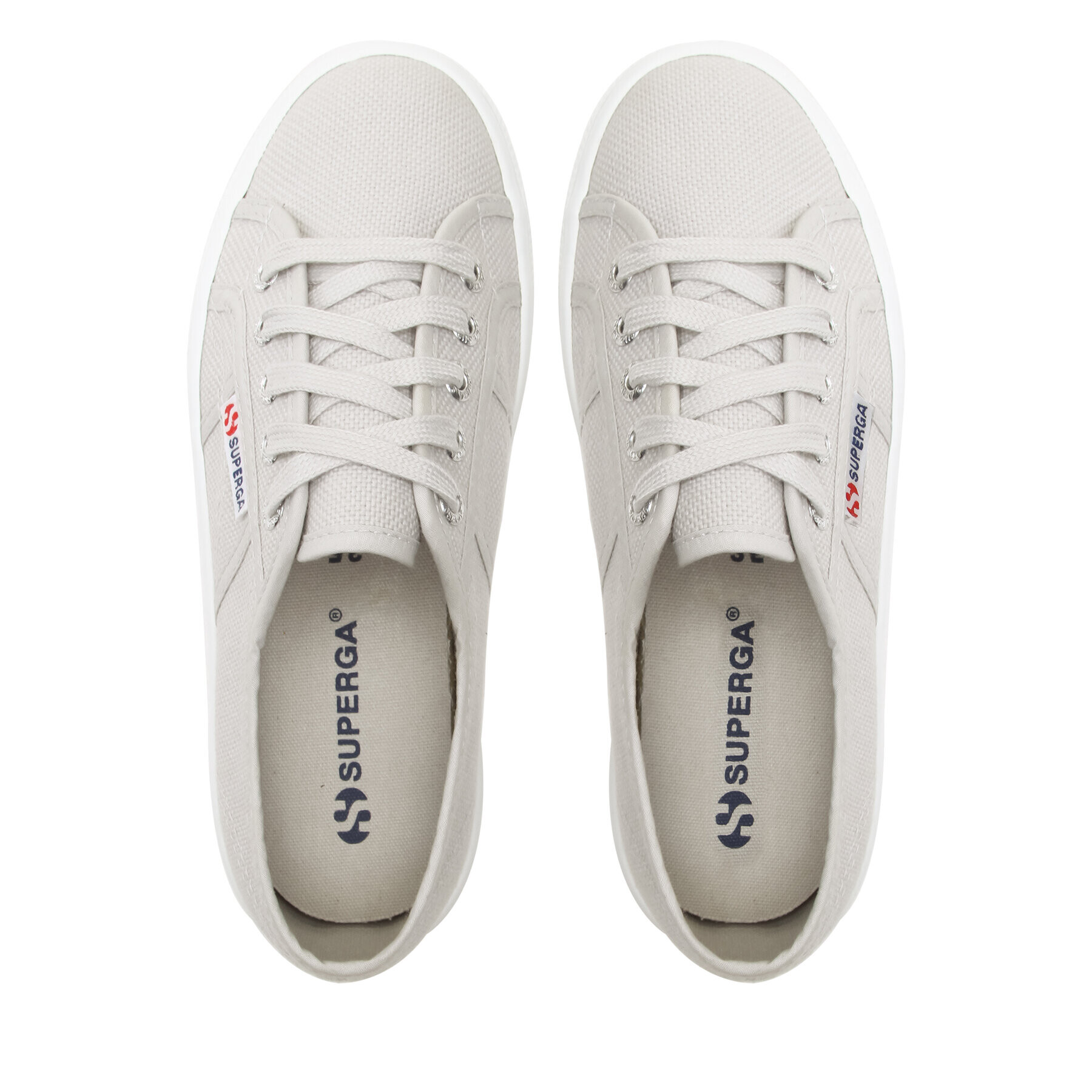 Superga Гуменки Mid Platform 2730 S2127IW Сив - Pepit.bg