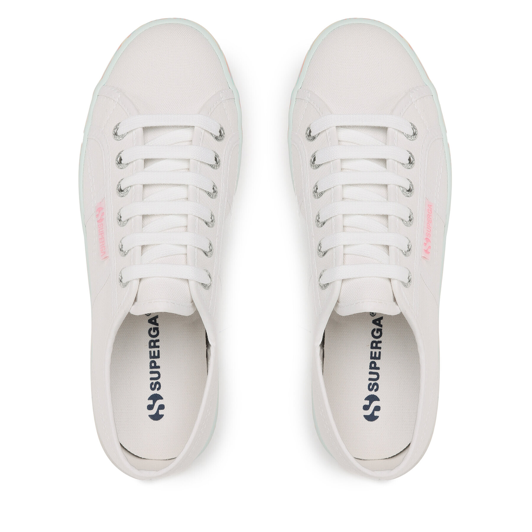 Superga Гуменки Multicolor Liguify Sole 2790 S8124UW Бял - Pepit.bg