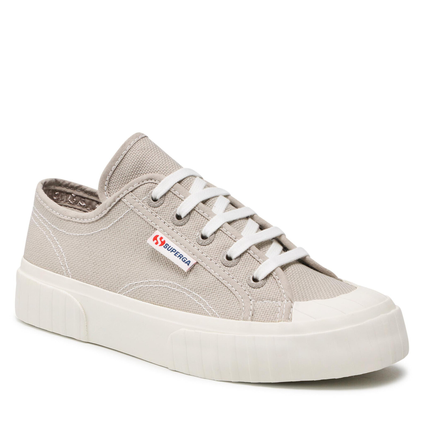 Superga Кецове 2630 Stripe S00GRT0 Бежов - Pepit.bg