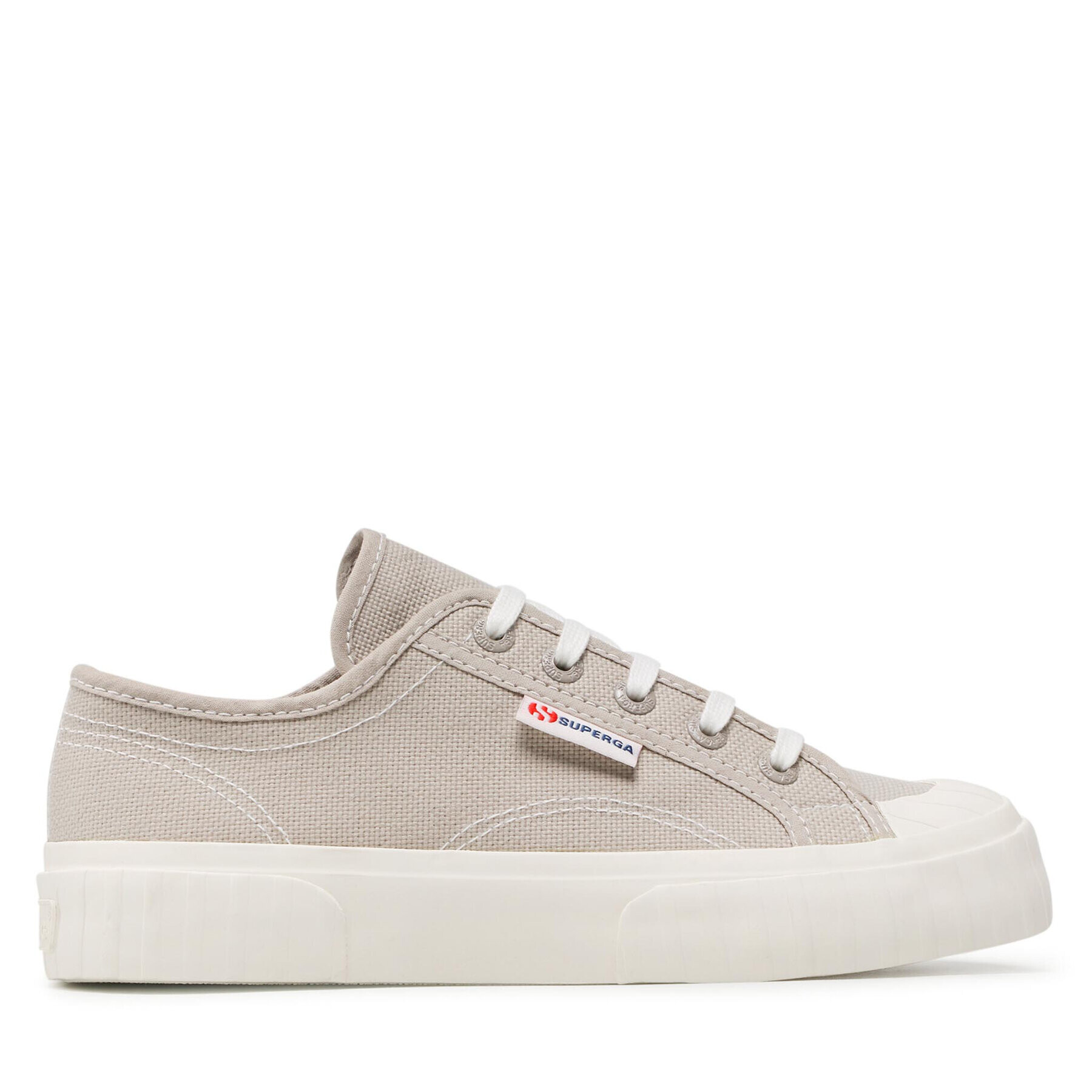 Superga Кецове 2630 Stripe S00GRT0 Бежов - Pepit.bg