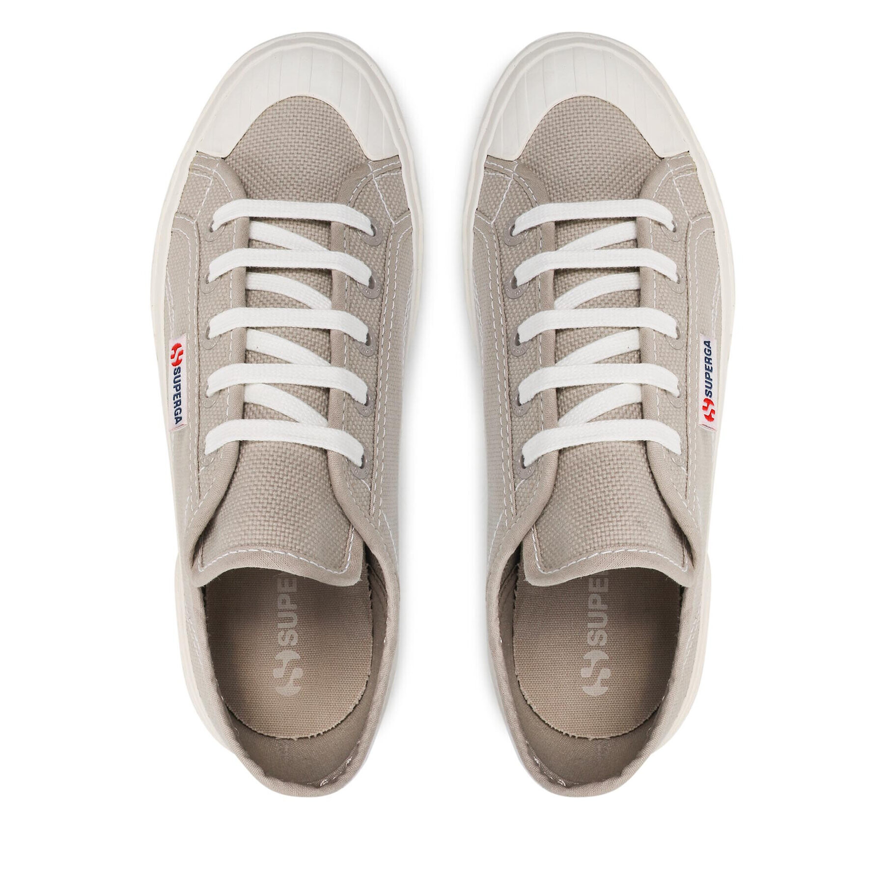 Superga Кецове 2630 Stripe S00GRT0 Бежов - Pepit.bg