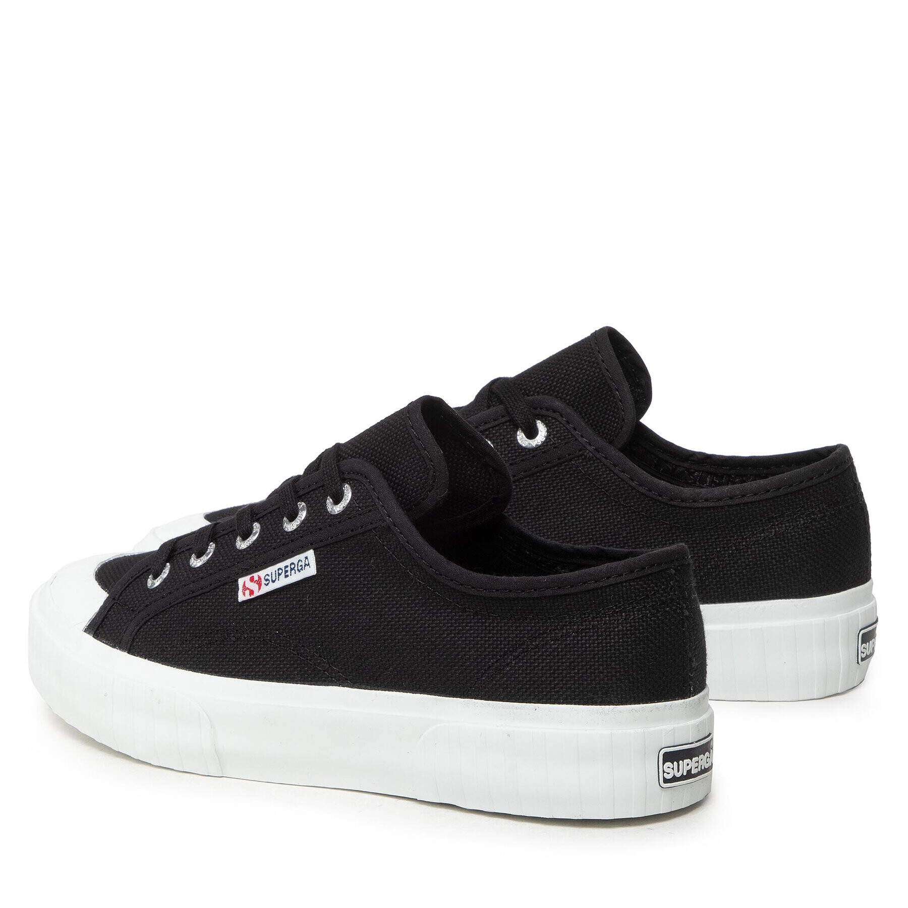 Superga Кецове 2630 Stripe S00GRT0 Черен - Pepit.bg