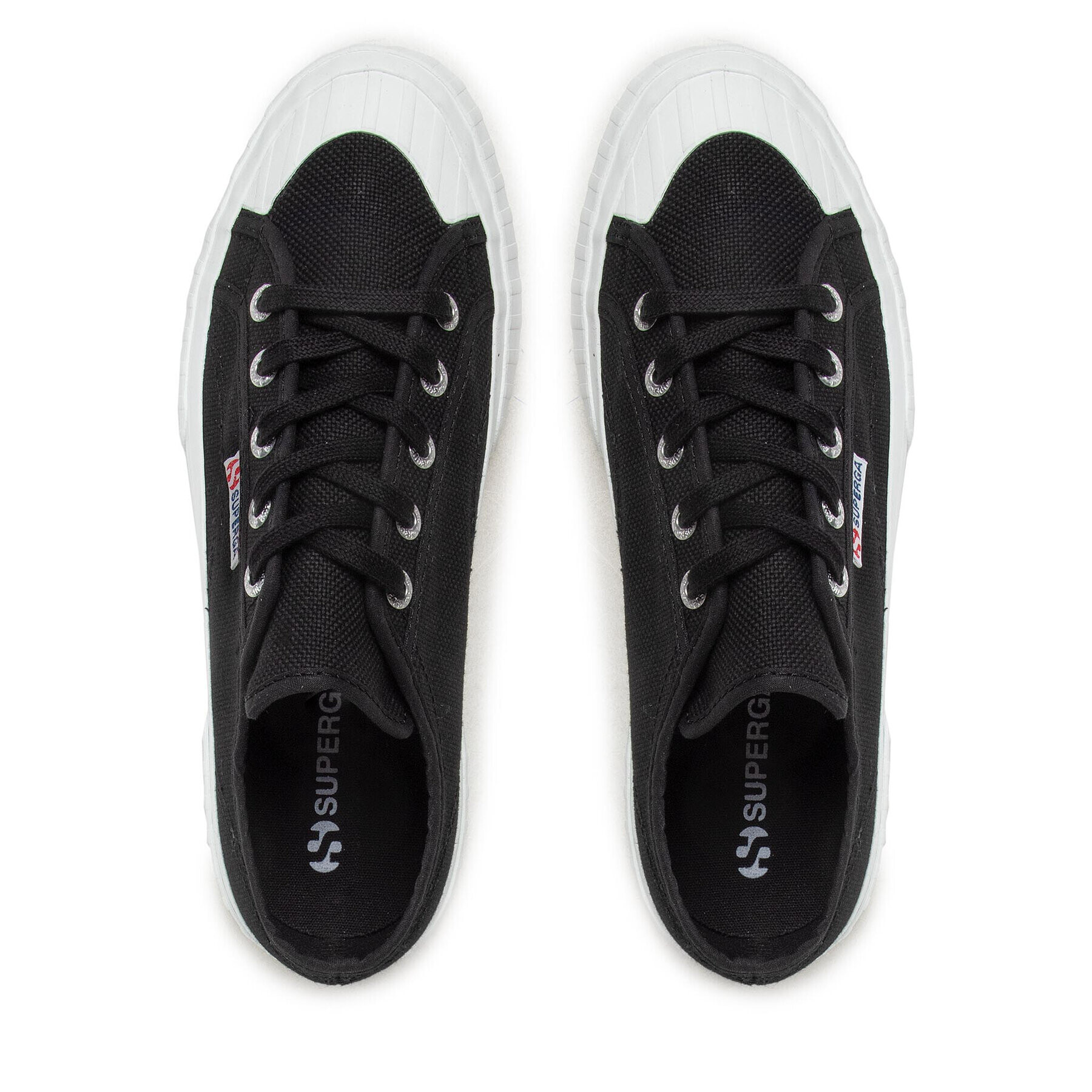 Superga Кецове 2630 Stripe S00GRT0 Черен - Pepit.bg
