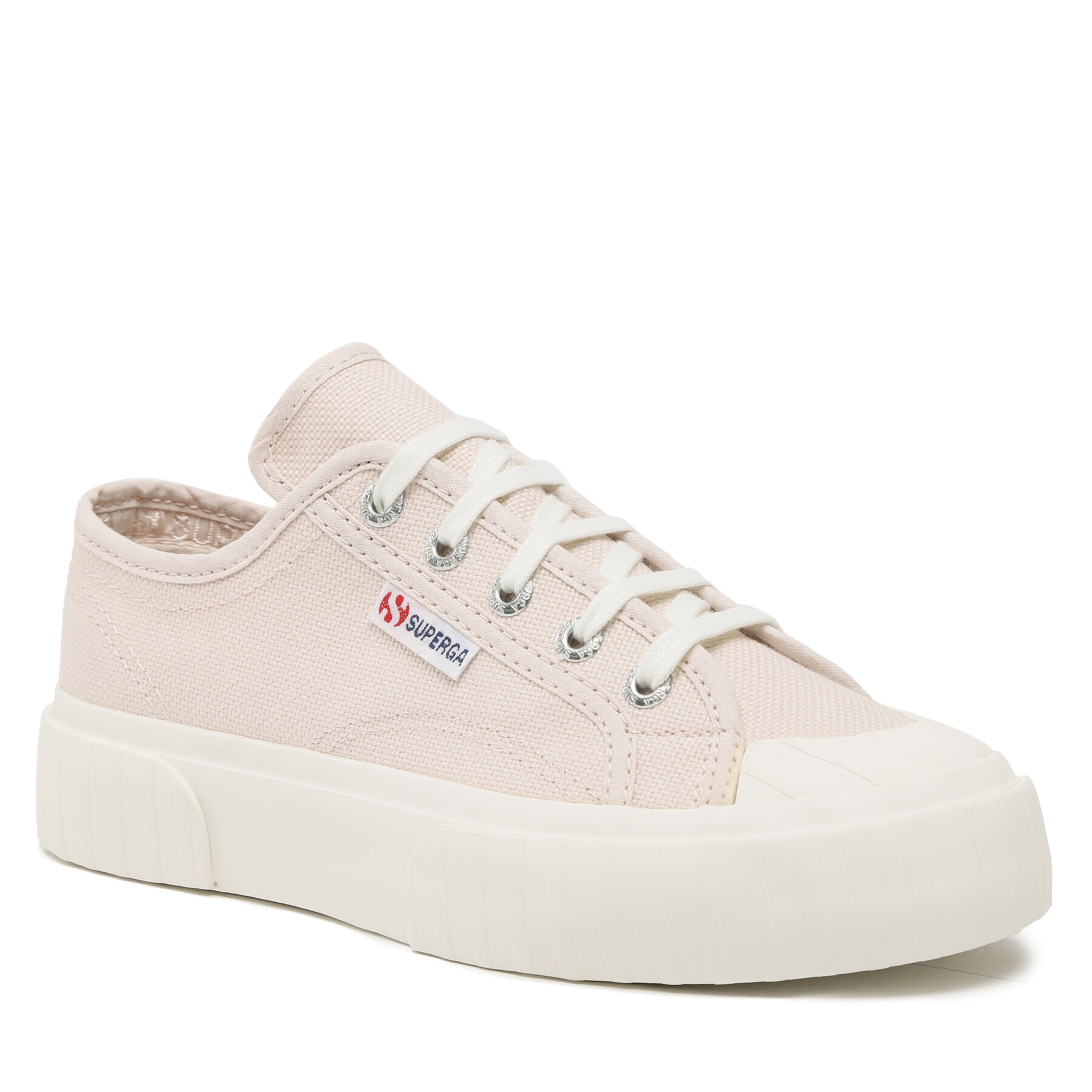 Superga Кецове 2630 Stripe S00GRT0 Розов - Pepit.bg