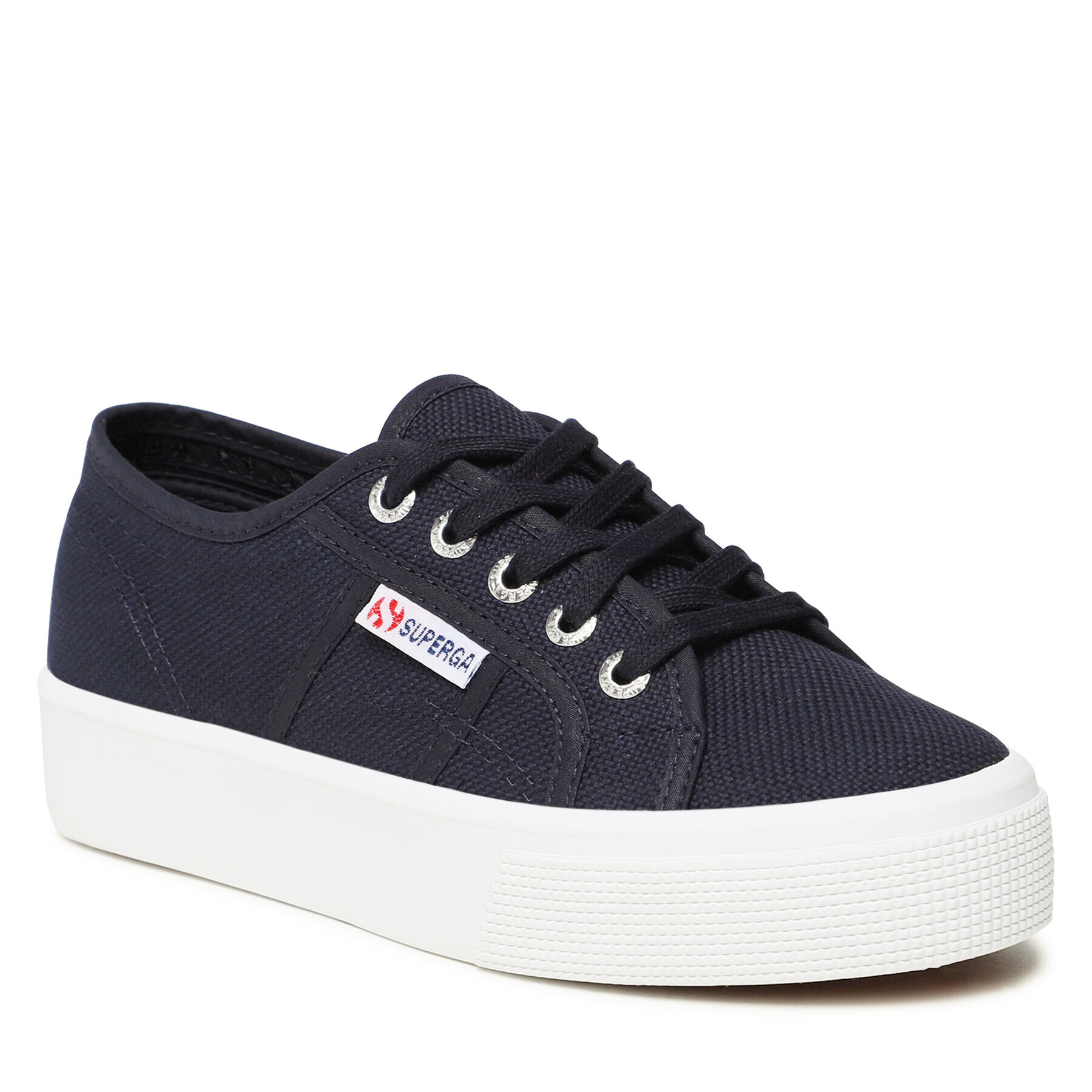 Superga Сникърси 2730 Midplatform Тъмносин - Pepit.bg