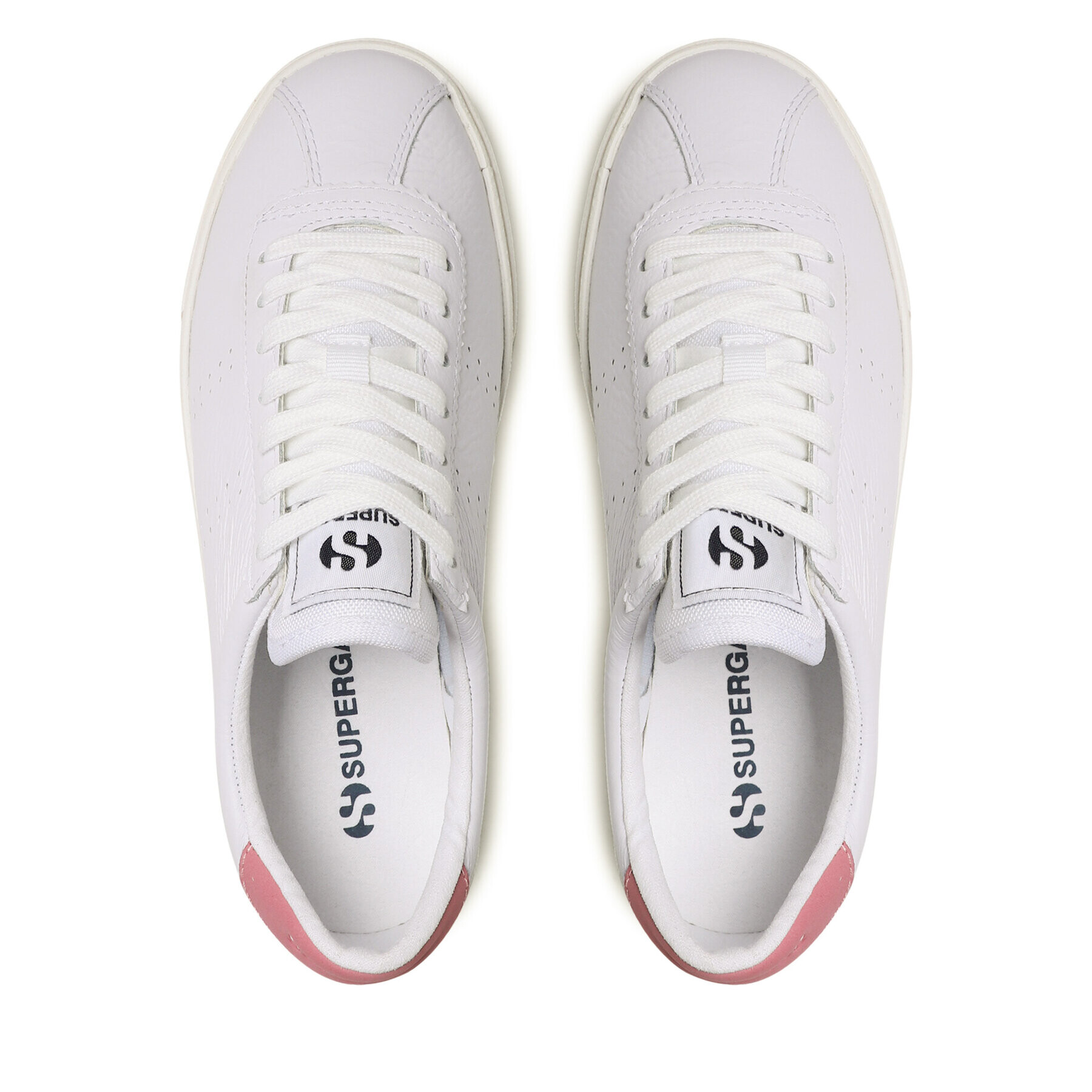 Superga Сникърси 2843 Club S Comfort Leather Бял - Pepit.bg