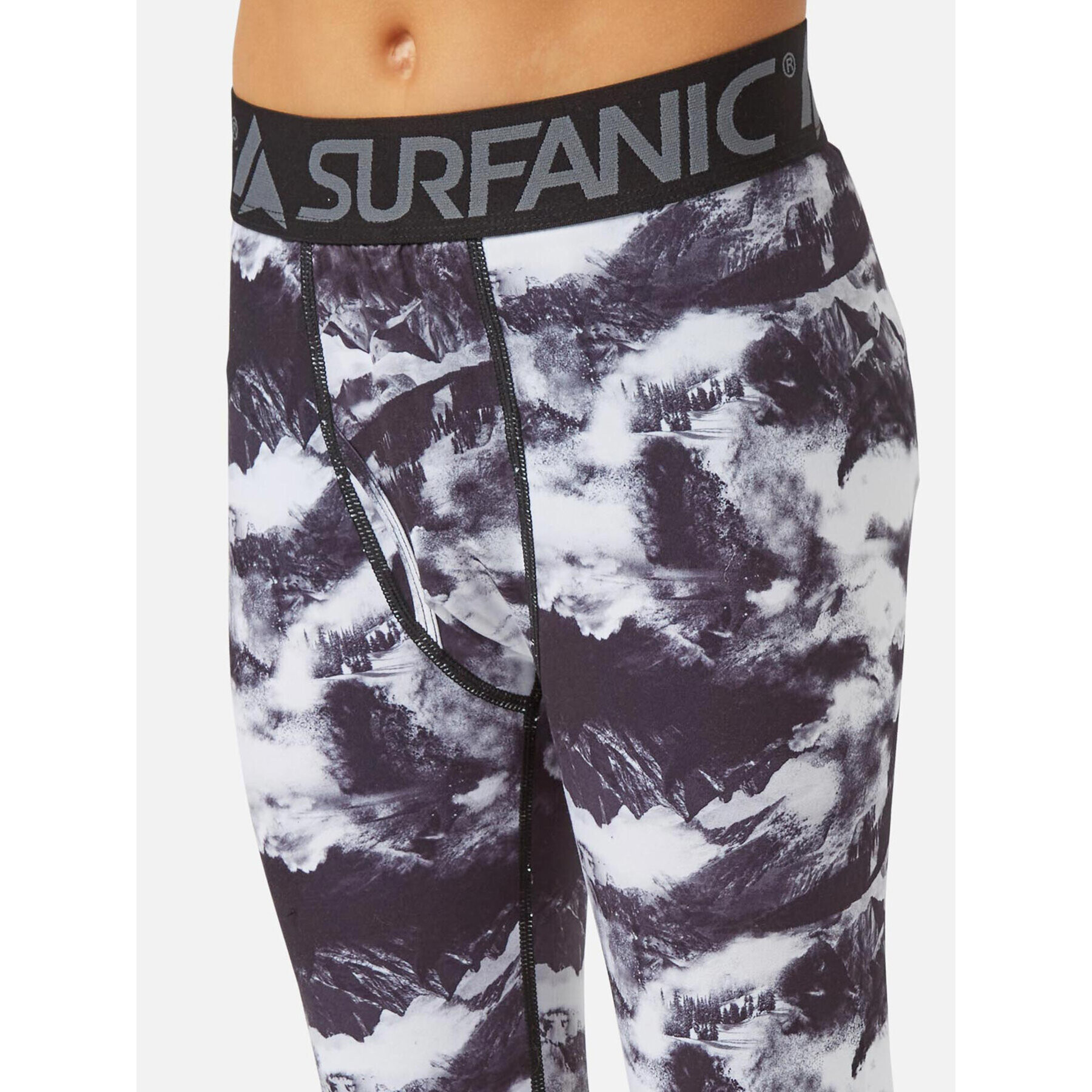 Surfanic Термооблекло долна част SWE3606 Черен Slim Fit - Pepit.bg