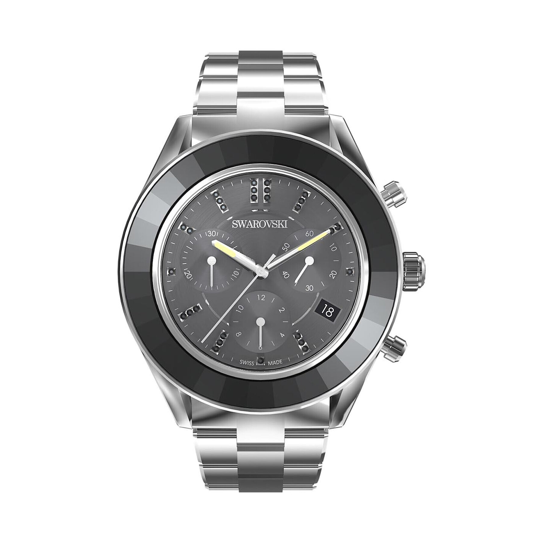 Swarovski Часовник Octea Lux Sport 5610520 Сребрист - Pepit.bg