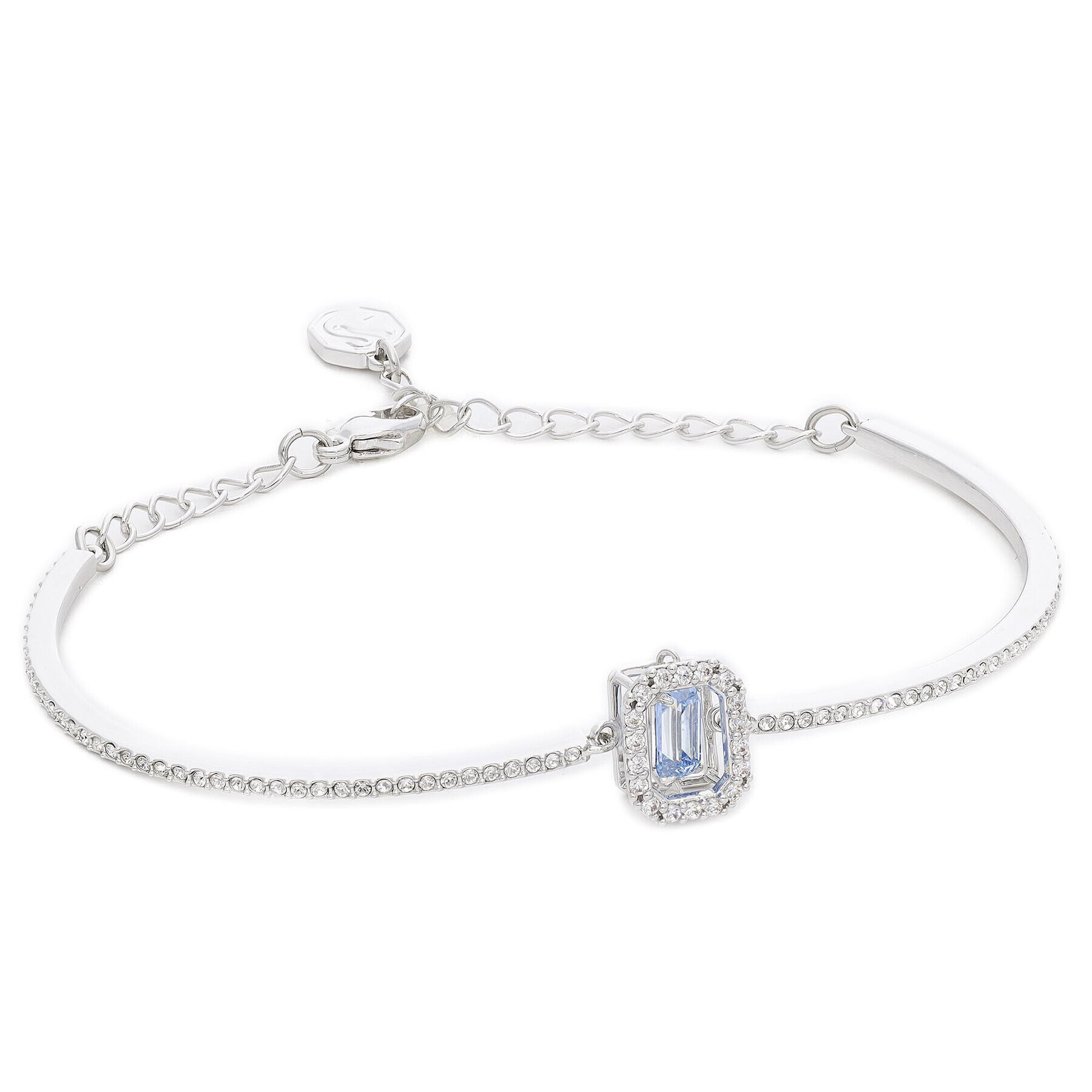 Swarovski Гривна Bangle Millenia 5620556 Сребрист - Pepit.bg