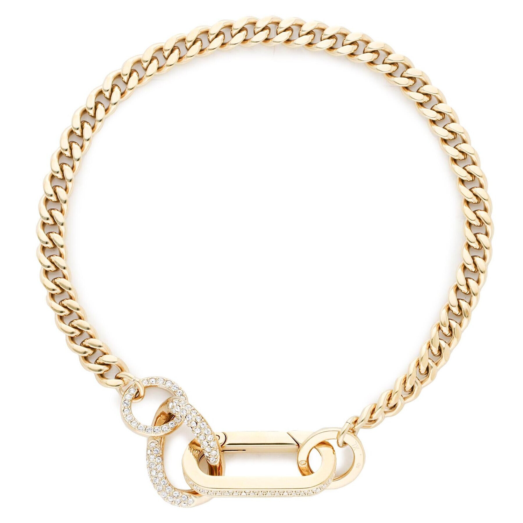 Swarovski Гривна Dextera 5642601 Златист - Pepit.bg