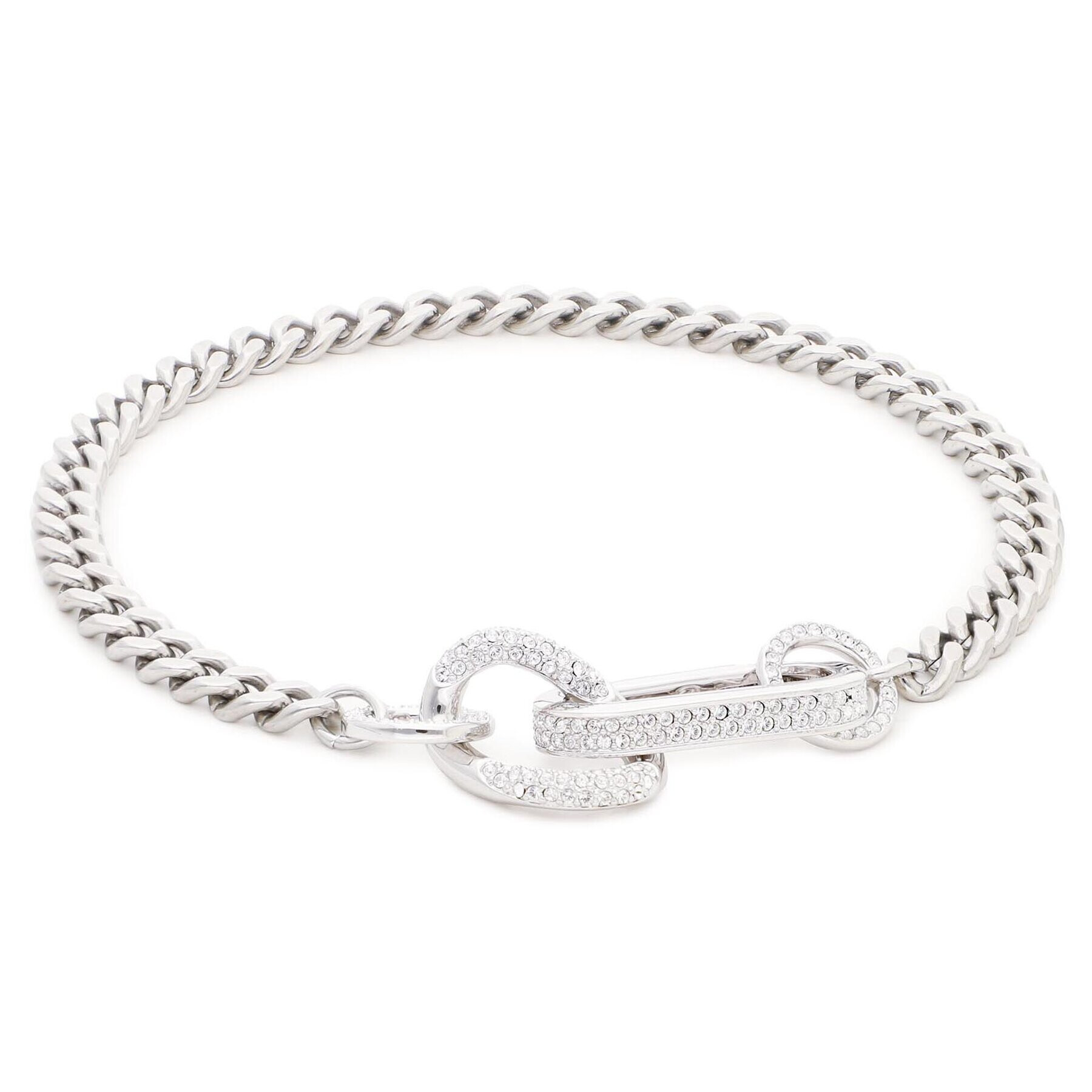 Swarovski Гривна Dextera Bracelet 5642599 Сребрист - Pepit.bg