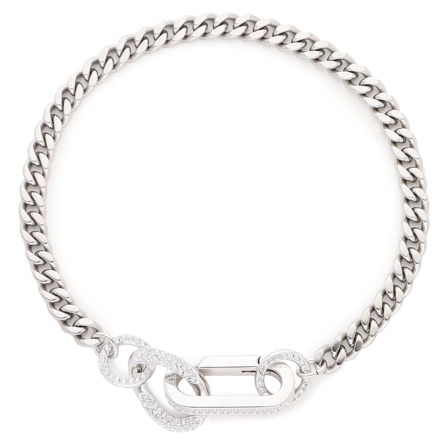 Swarovski Гривна Dextera Bracelet 5642599 Сребрист - Pepit.bg
