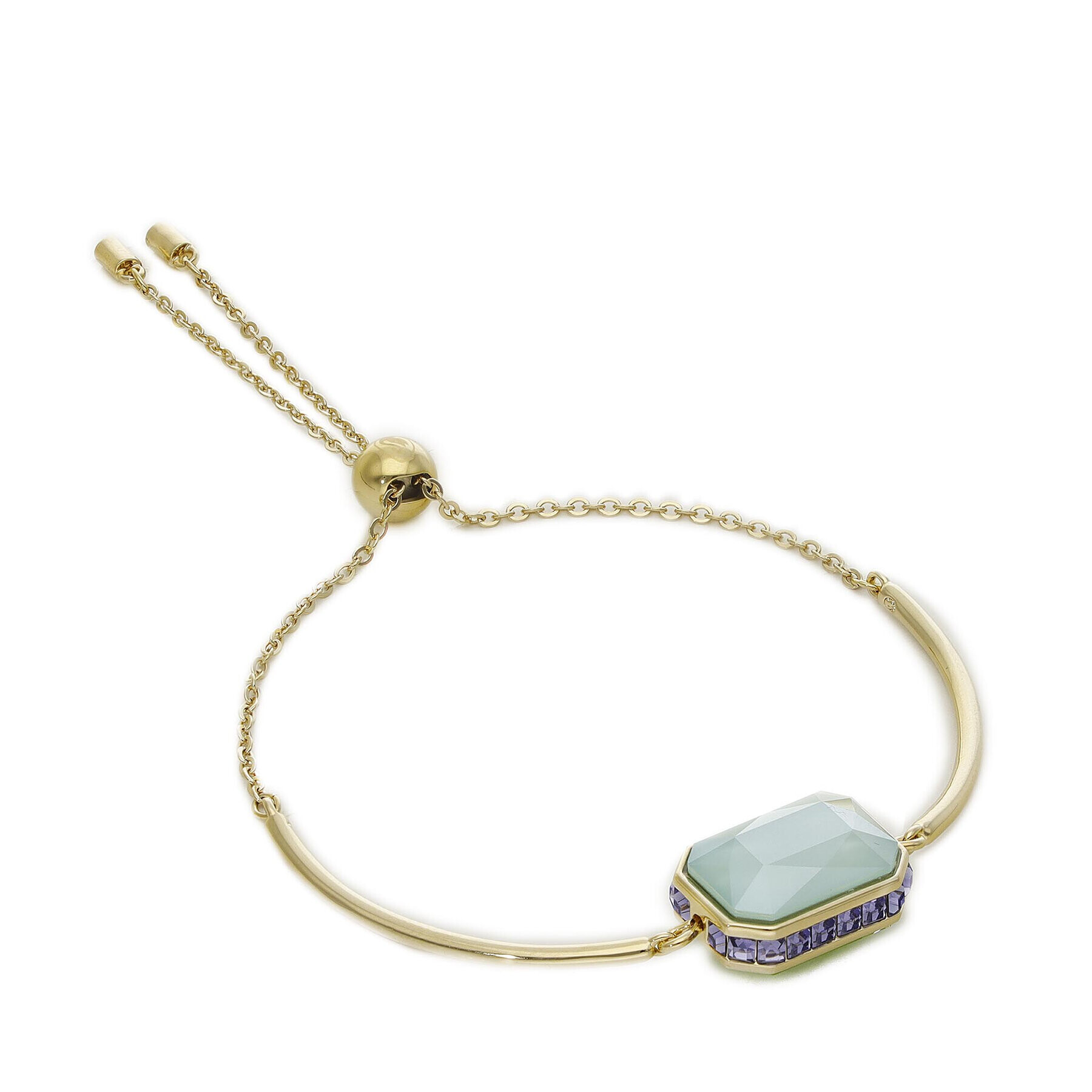 Swarovski Гривна Orbita 5640258 Златист - Pepit.bg