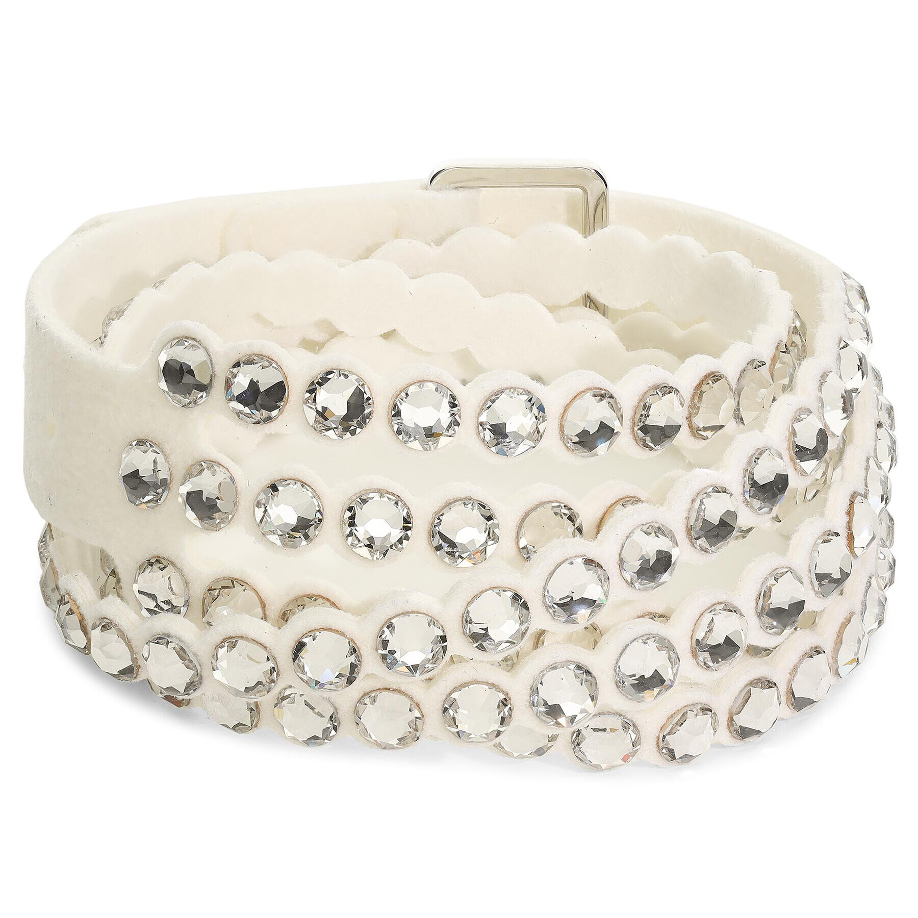 Swarovski Гривна Slake 5518697 Бял - Pepit.bg
