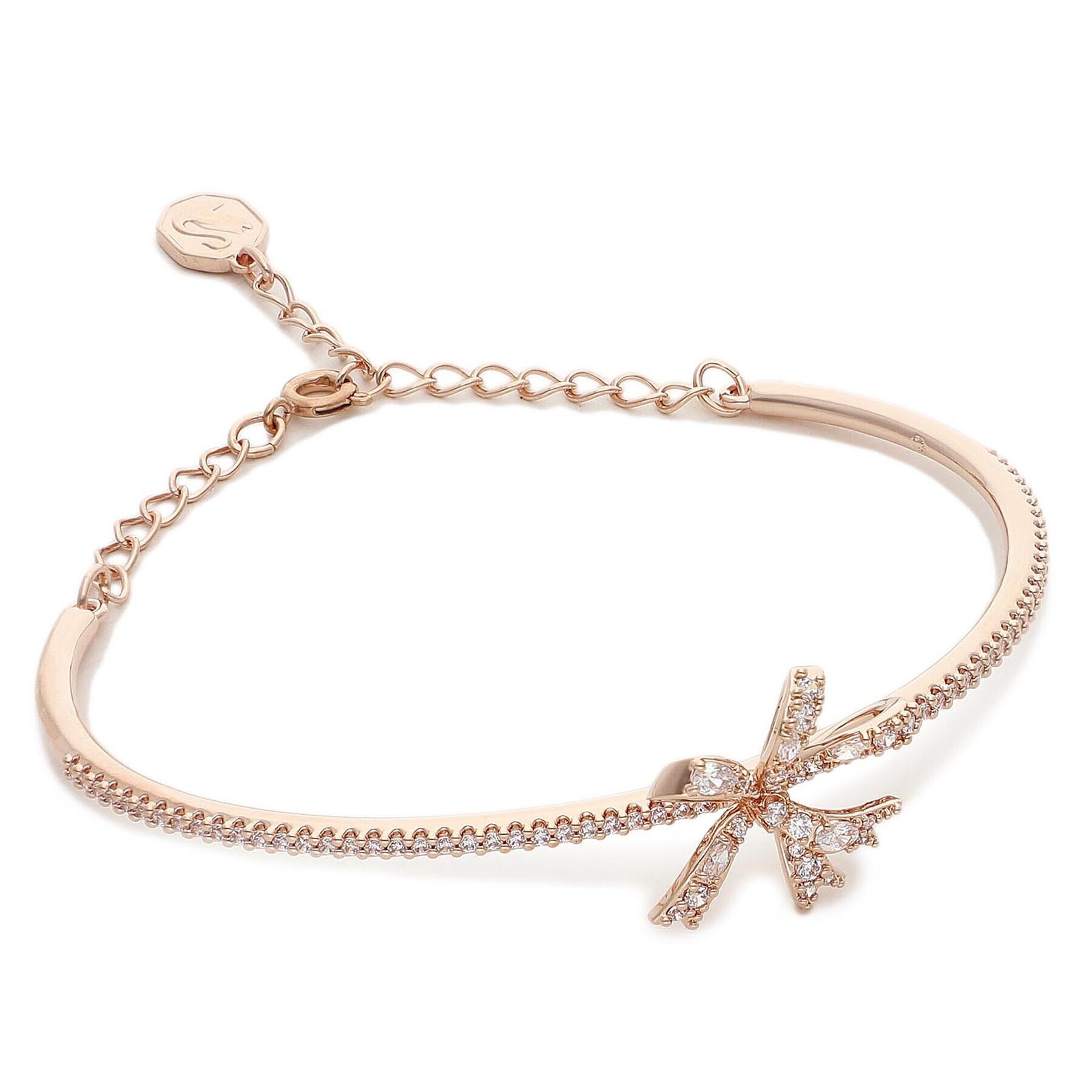 Swarovski Гривна Volta 5647565 Розово злато - Pepit.bg