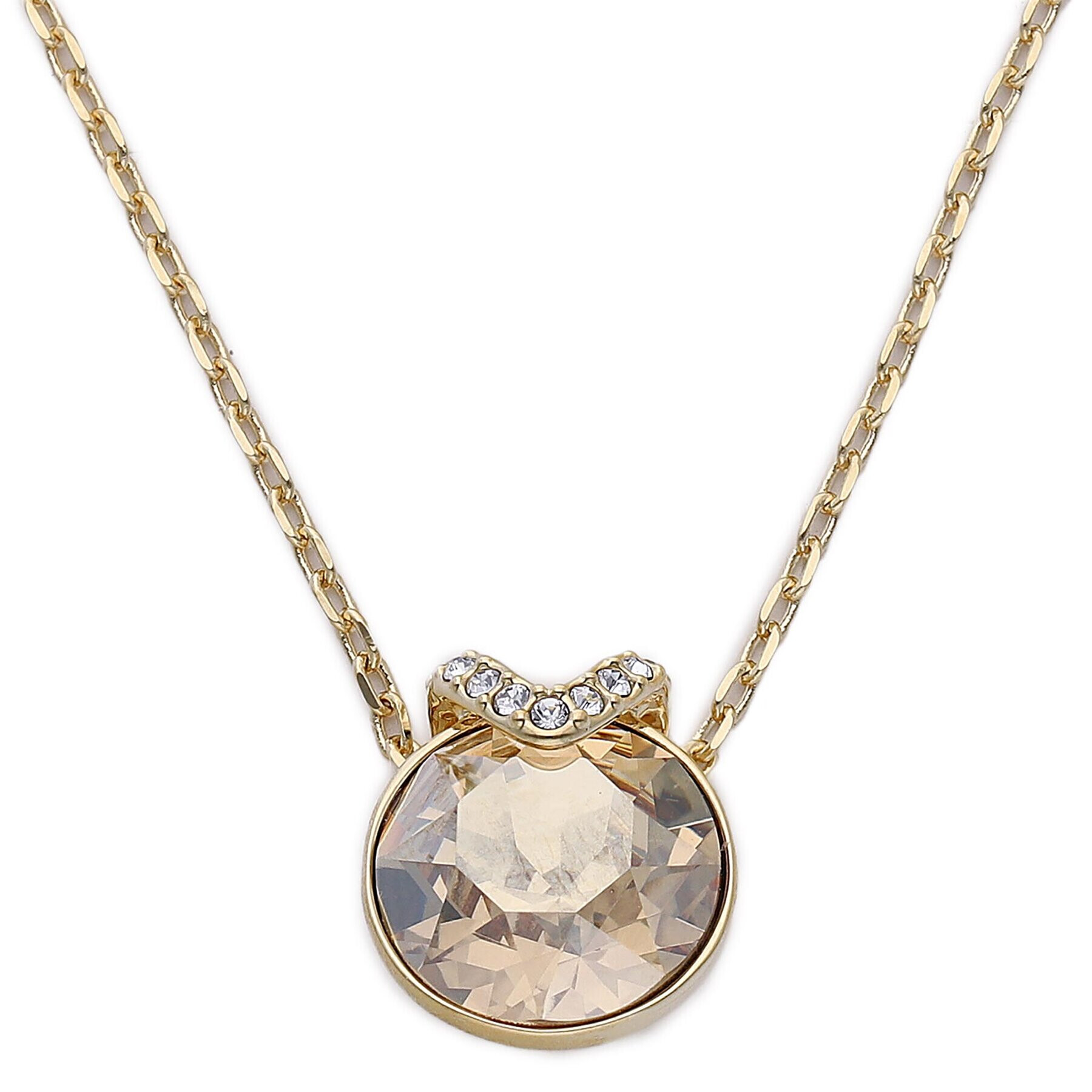 Swarovski Колие Bella V 5662091 Златист - Pepit.bg