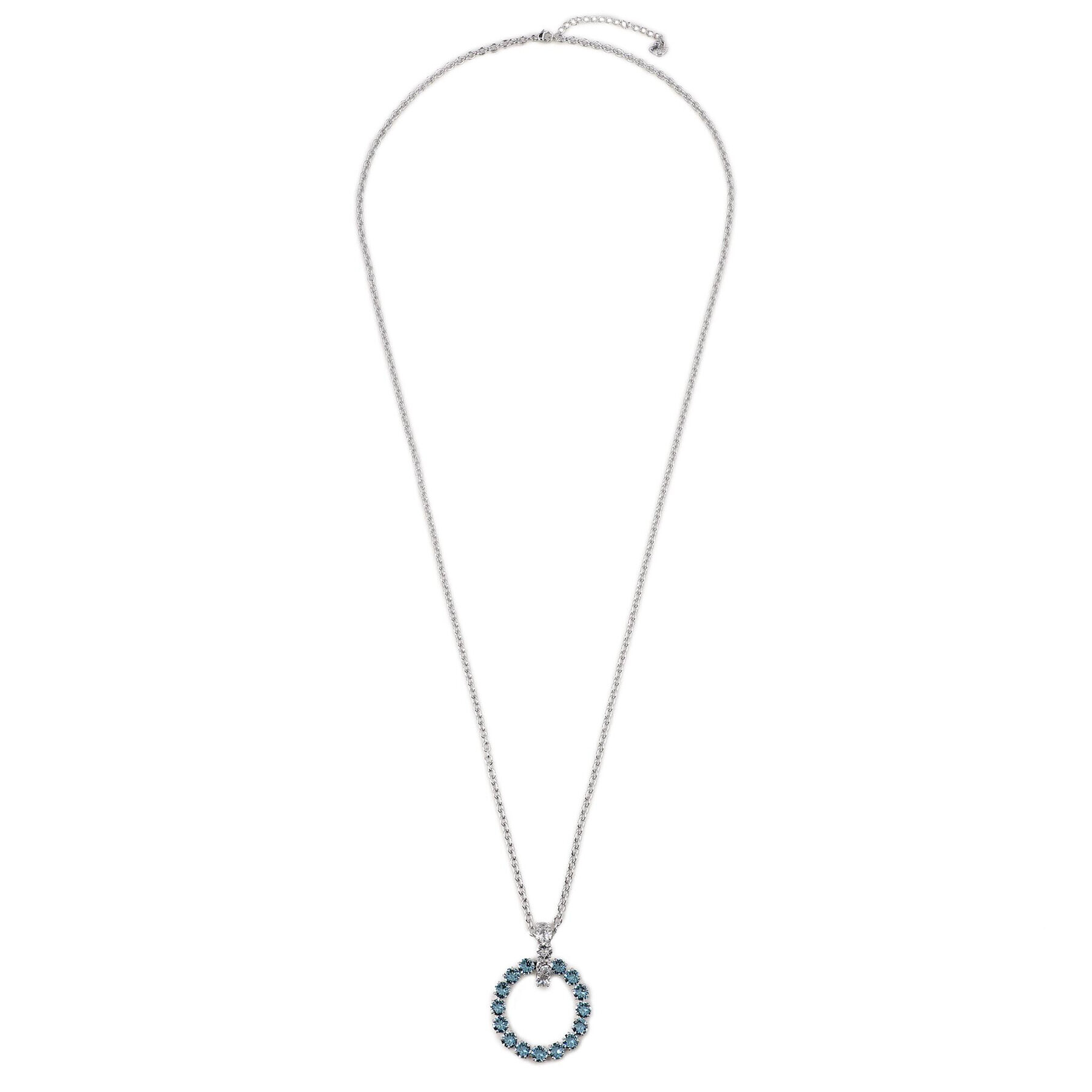 Swarovski Колие Exalta 5643751 Сребрист - Pepit.bg