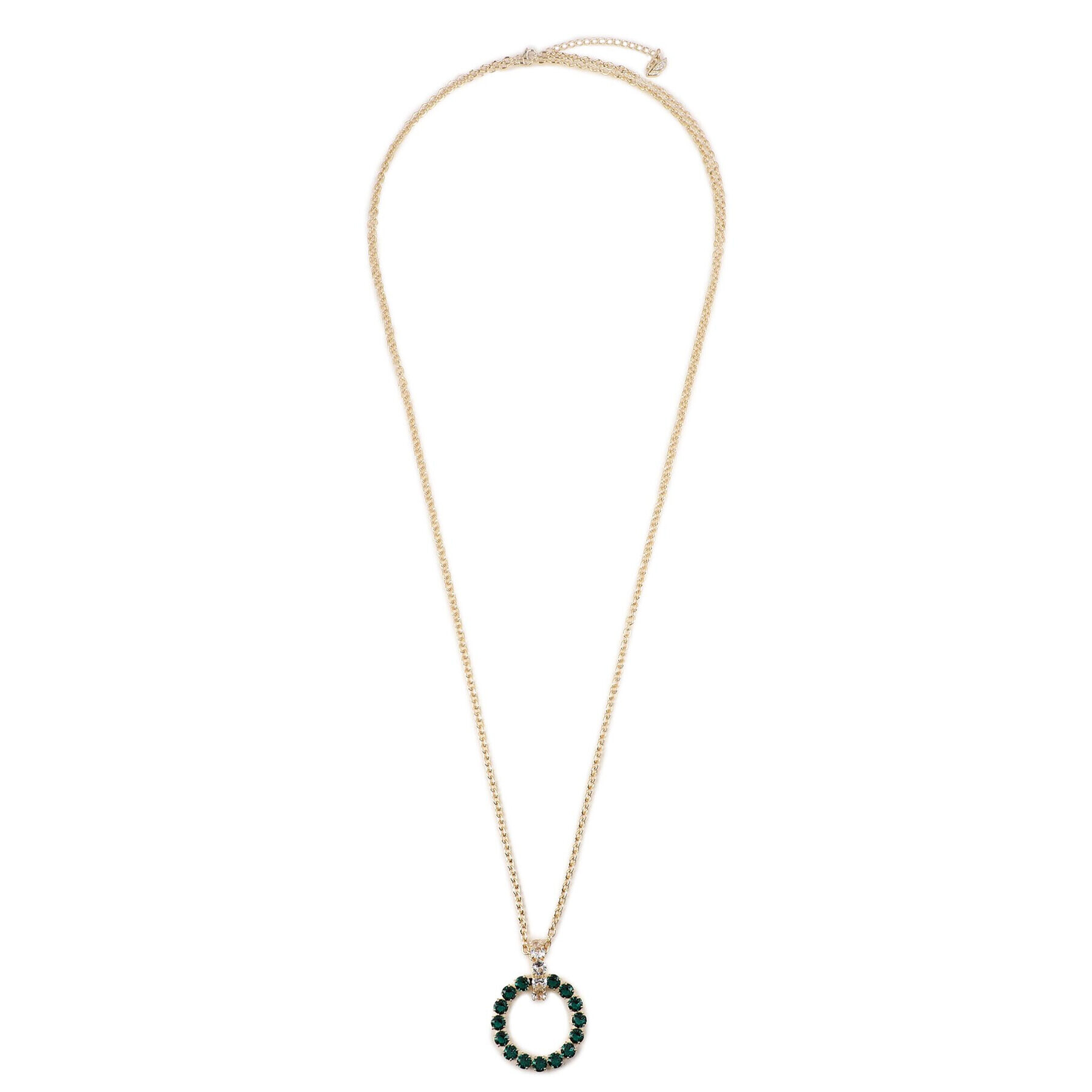 Swarovski Колие Exalta 5643753 Златист - Pepit.bg