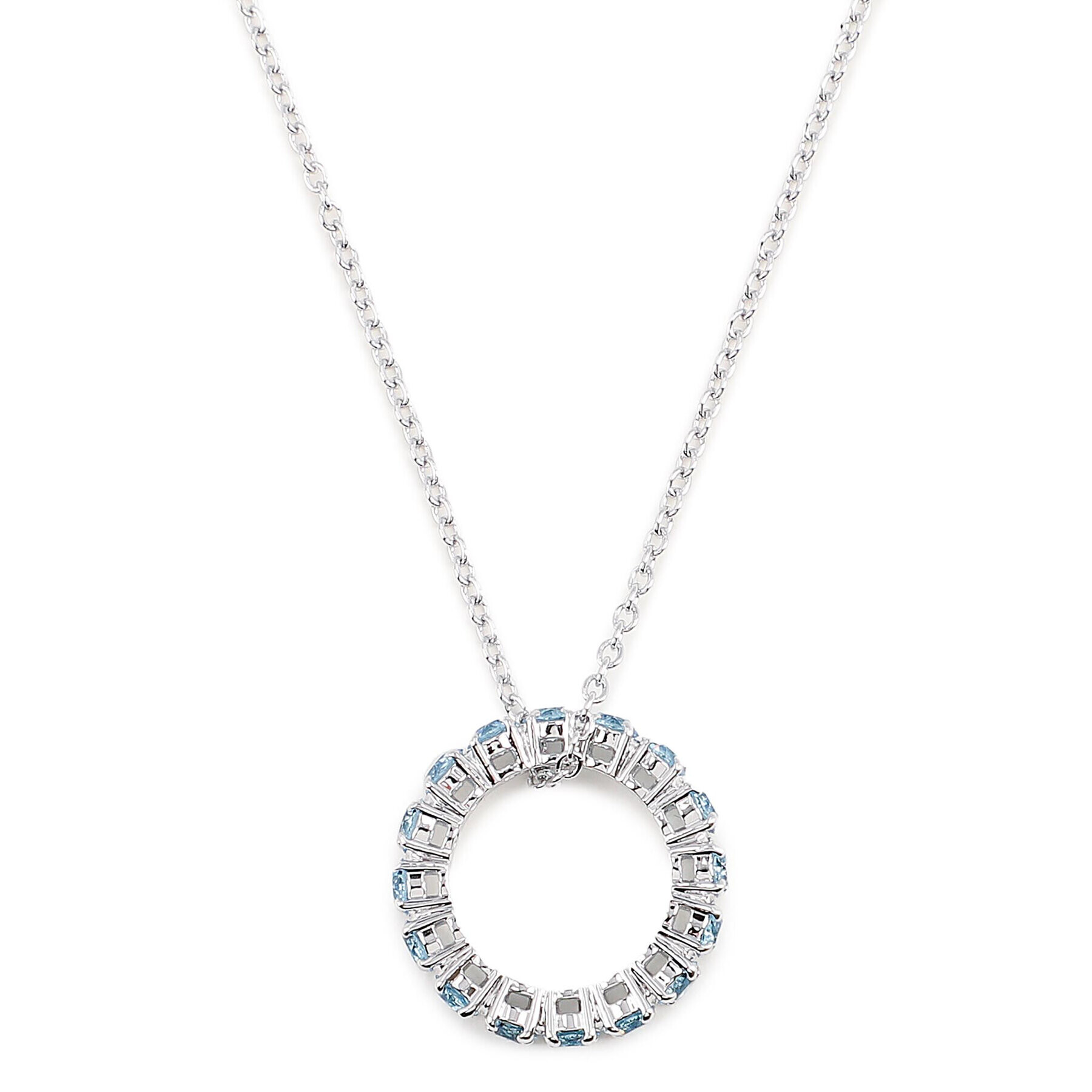 Swarovski Колие Exalta 5643754 Сребрист - Pepit.bg