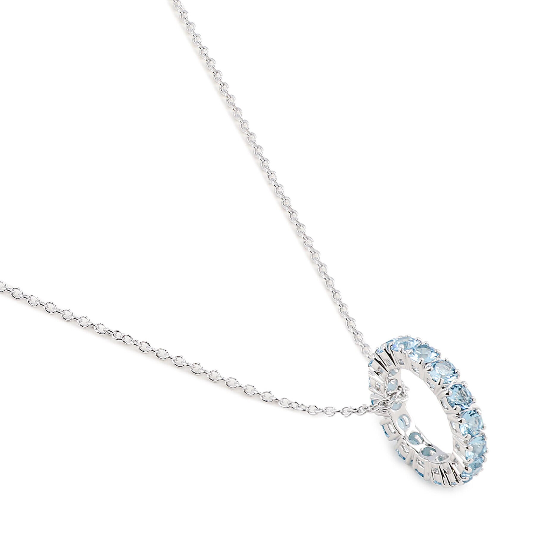 Swarovski Колие Exalta 5643754 Сребрист - Pepit.bg