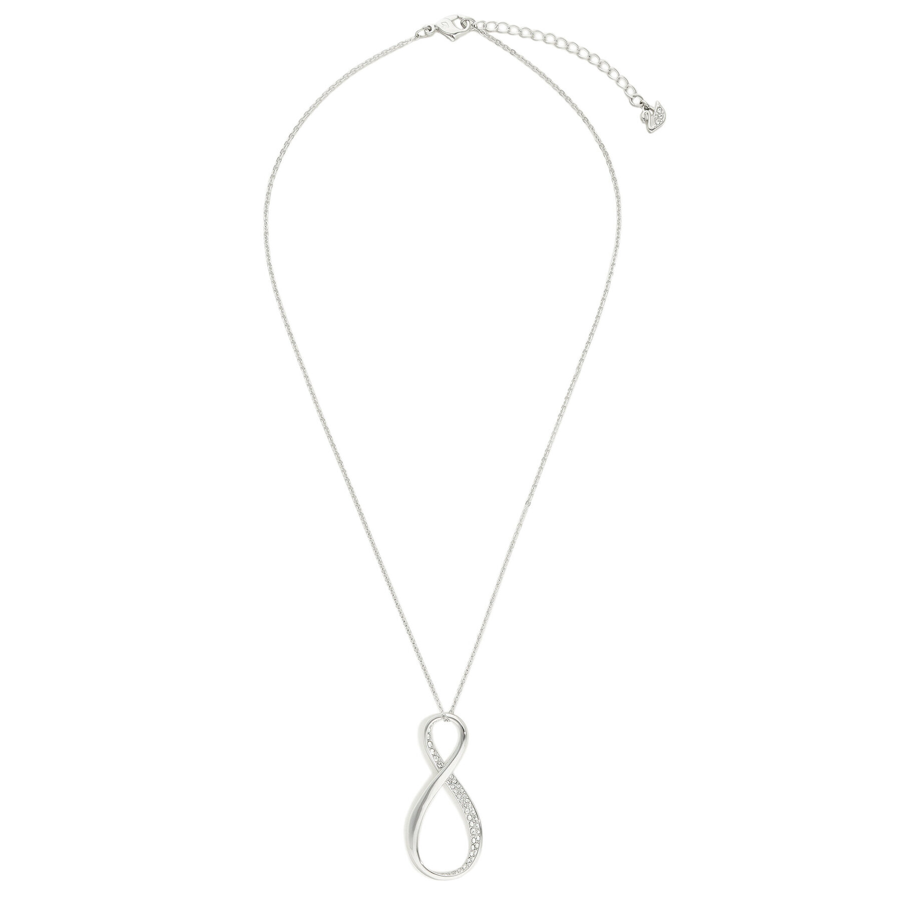 Swarovski Колие Exist 5636493 Сребрист - Pepit.bg