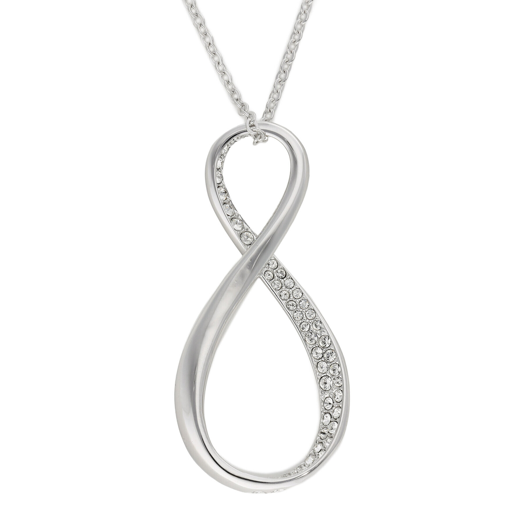 Swarovski Колие Exist 5636493 Сребрист - Pepit.bg
