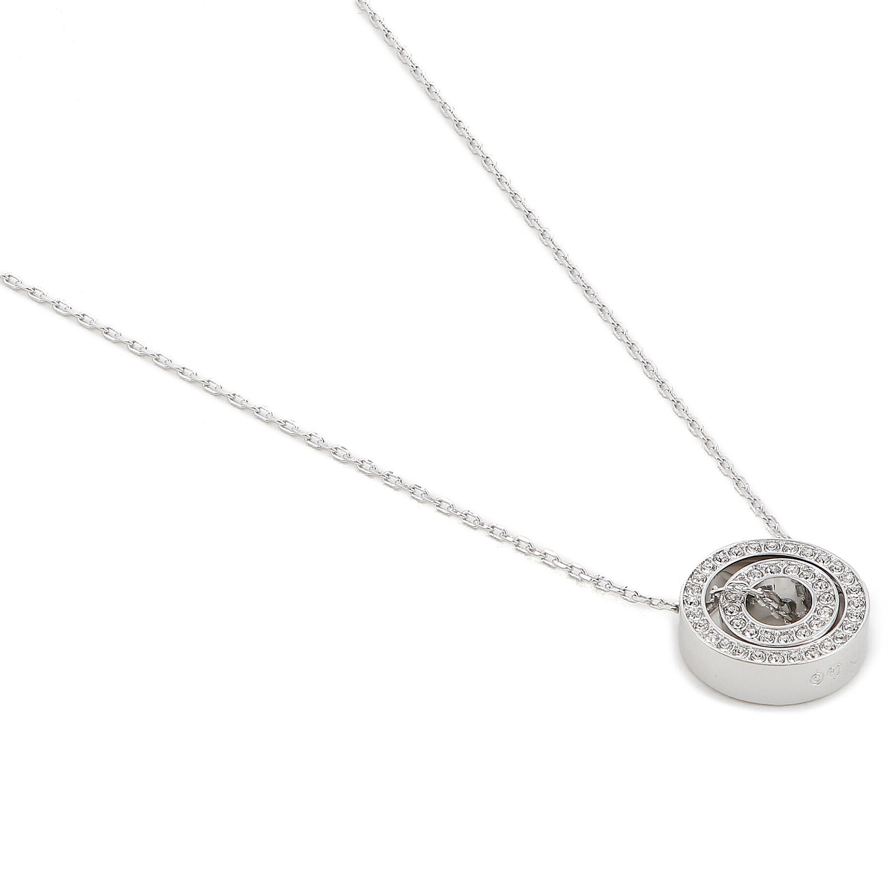 Swarovski Колие Hollow 5636501 Сребрист - Pepit.bg