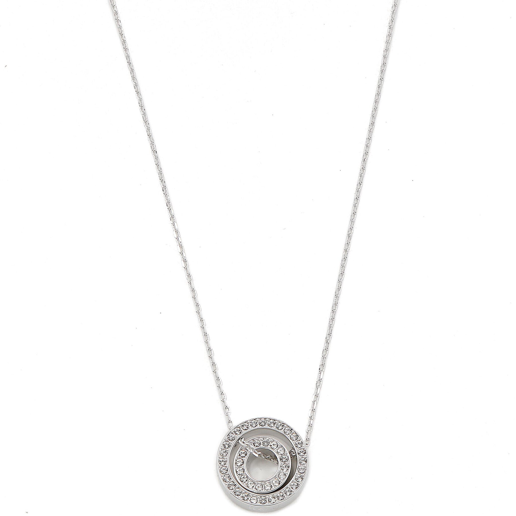Swarovski Колие Hollow 5636501 Сребрист - Pepit.bg