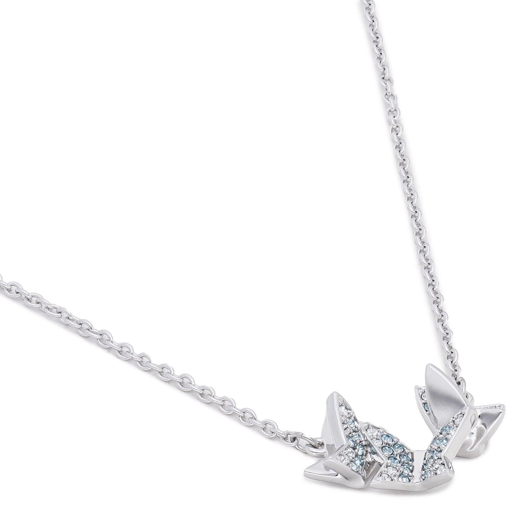 Swarovski Колие Lilii 5662181 Сребрист - Pepit.bg