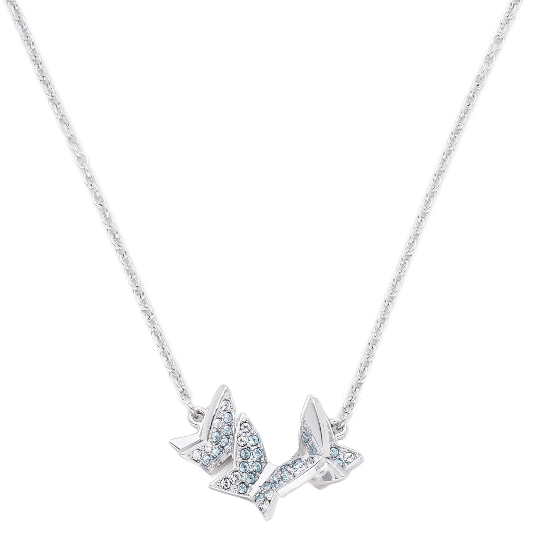 Swarovski Колие Lilii 5662181 Сребрист - Pepit.bg