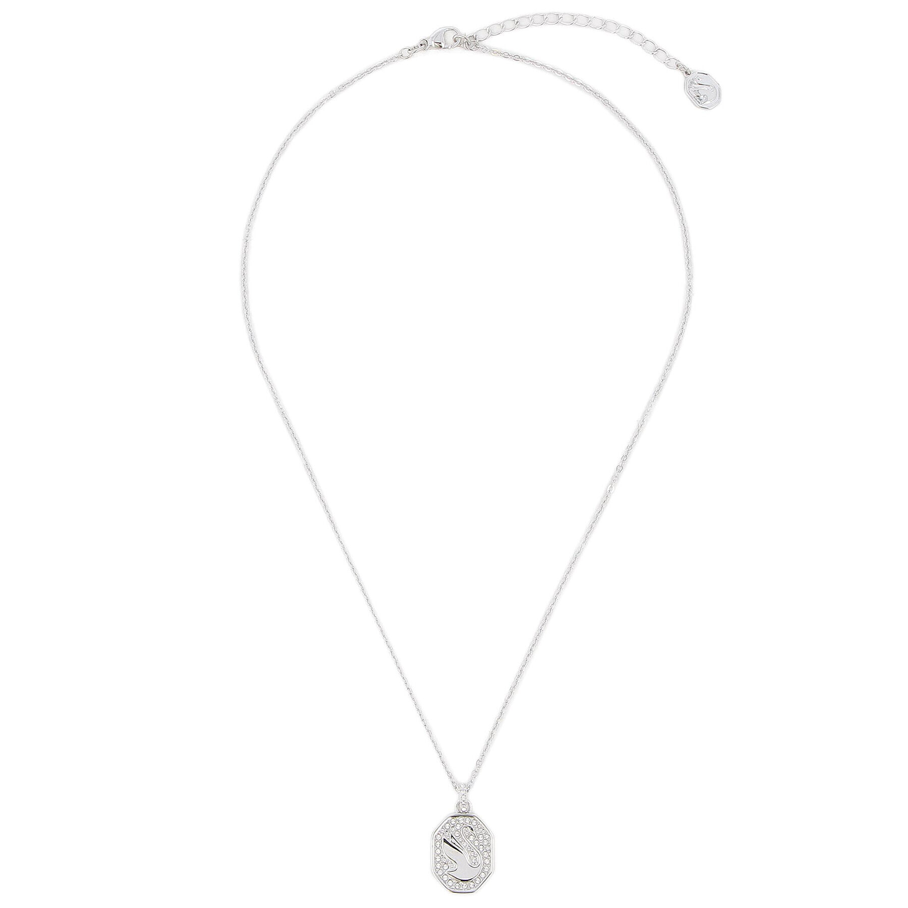 Swarovski Колие Signum 5621098 Сребрист - Pepit.bg
