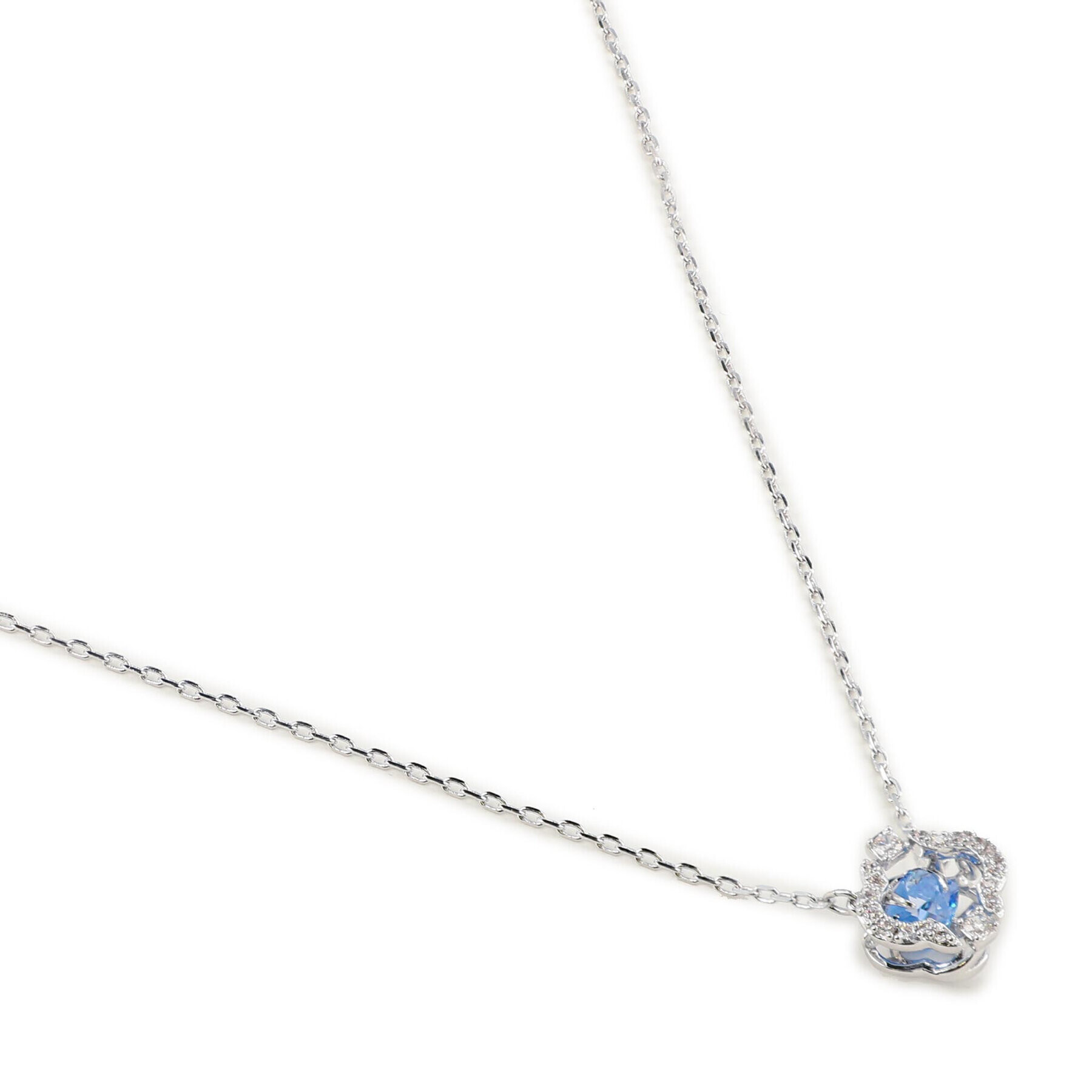 Swarovski Колие Sparkling Dance 5642927 Сребрист - Pepit.bg