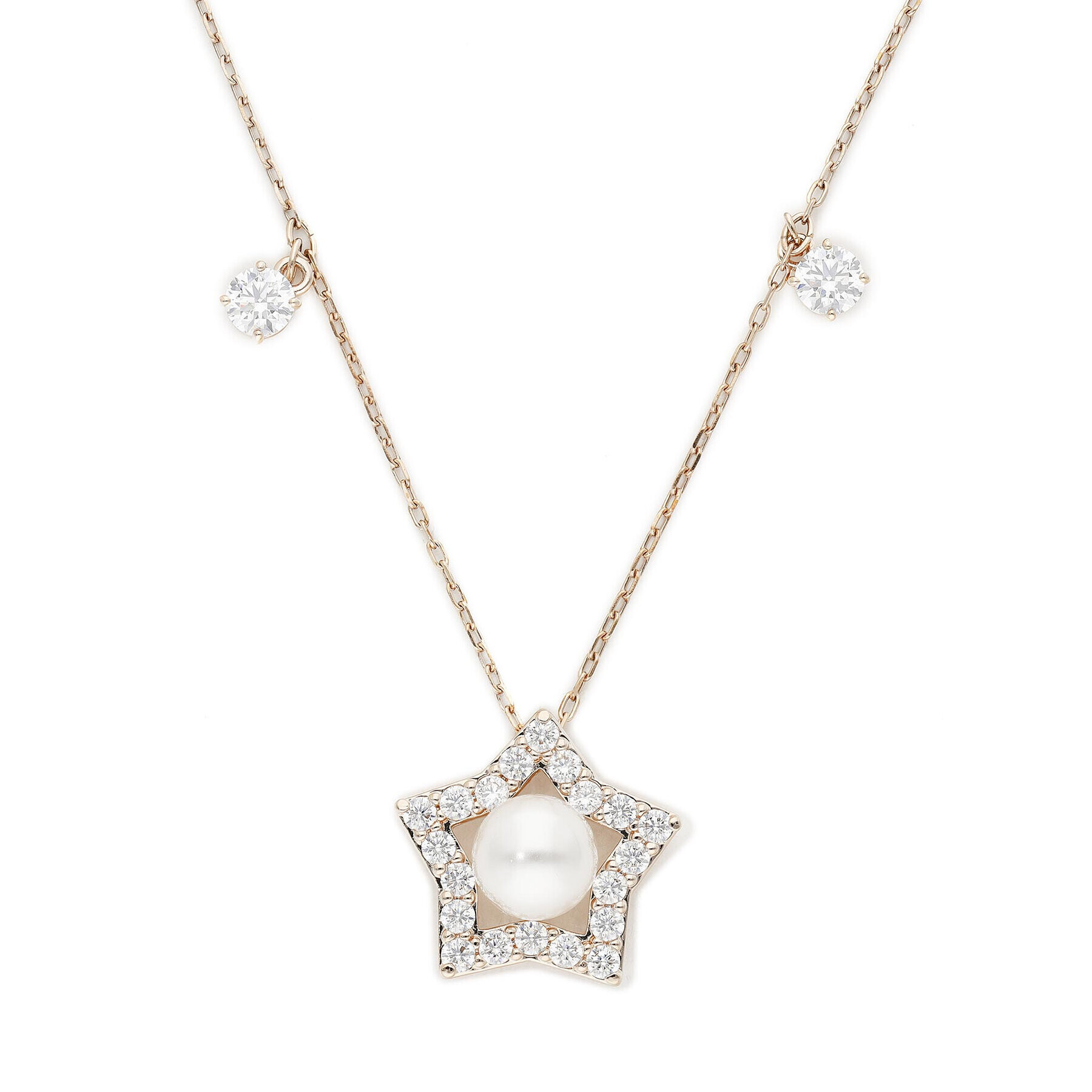 Swarovski Колие Stella 5645382 Розов - Pepit.bg