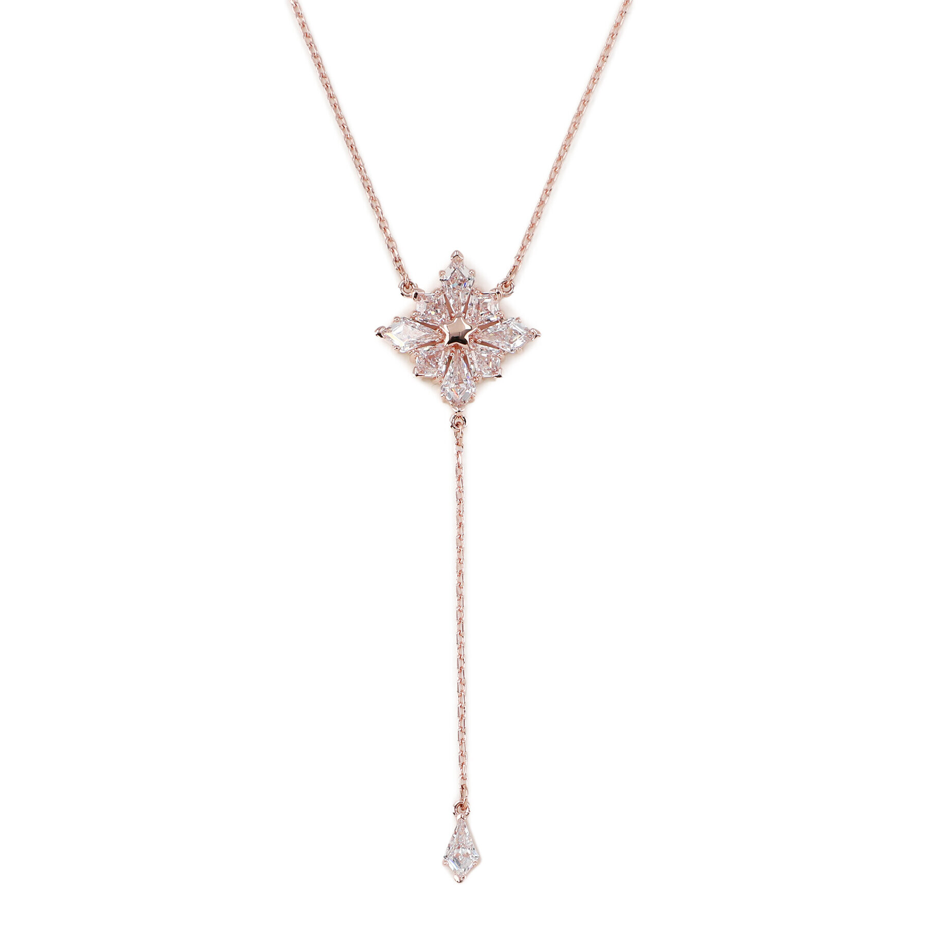 Swarovski Колие Stella 5645383 Розов - Pepit.bg