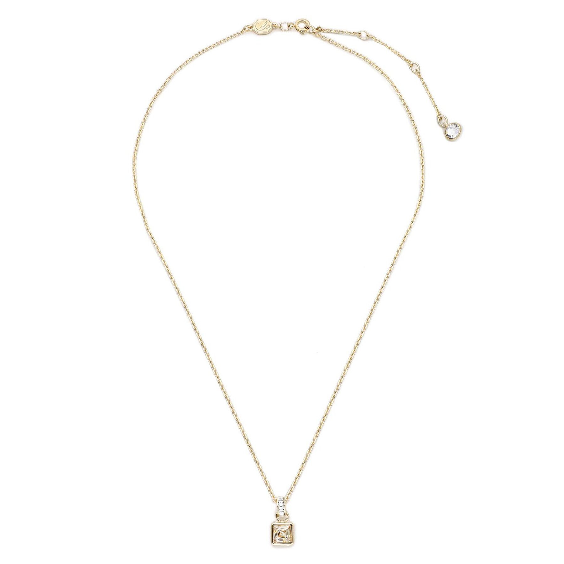Swarovski Колие Stilla 5648749 Златист - Pepit.bg