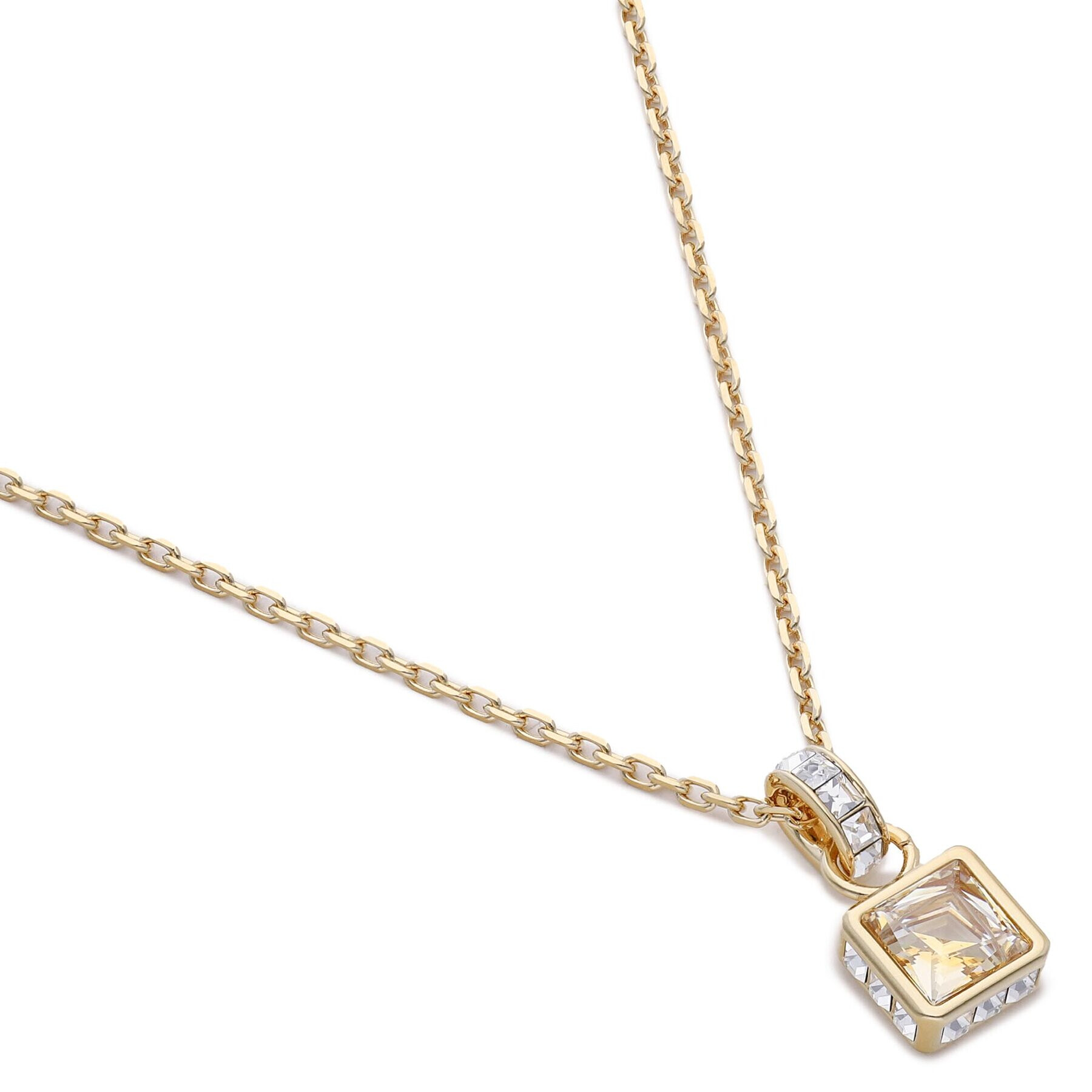 Swarovski Колие Stilla 5648749 Златист - Pepit.bg