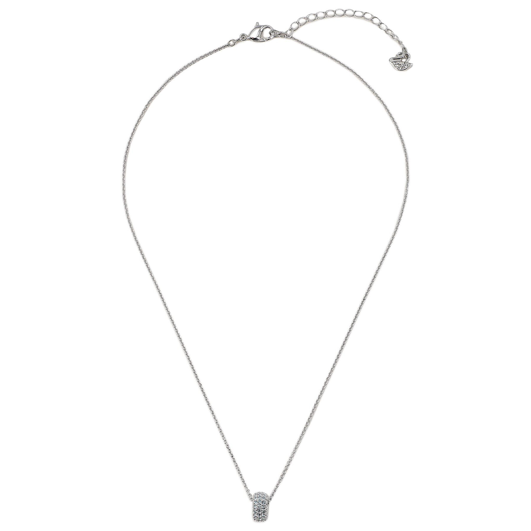 Swarovski Колие Stone 5642886 Сребрист - Pepit.bg