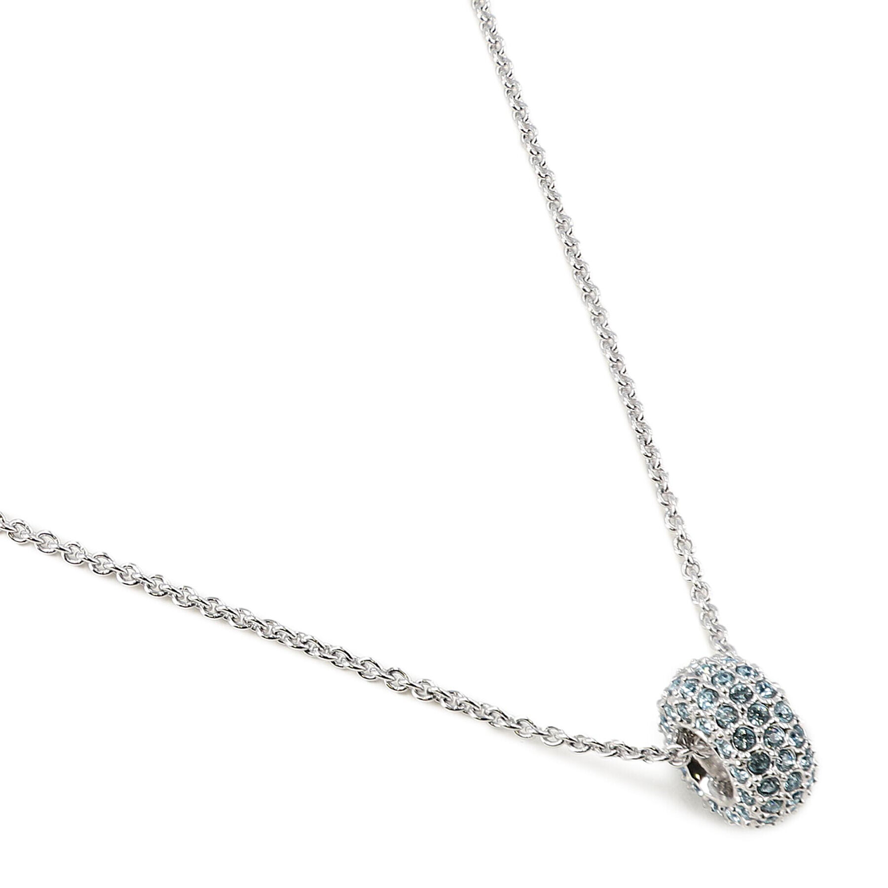 Swarovski Колие Stone 5642886 Сребрист - Pepit.bg
