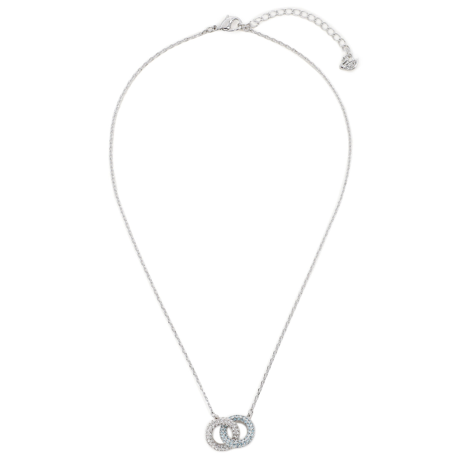 Swarovski Колие Stone Necklace 5642883 Сребрист - Pepit.bg