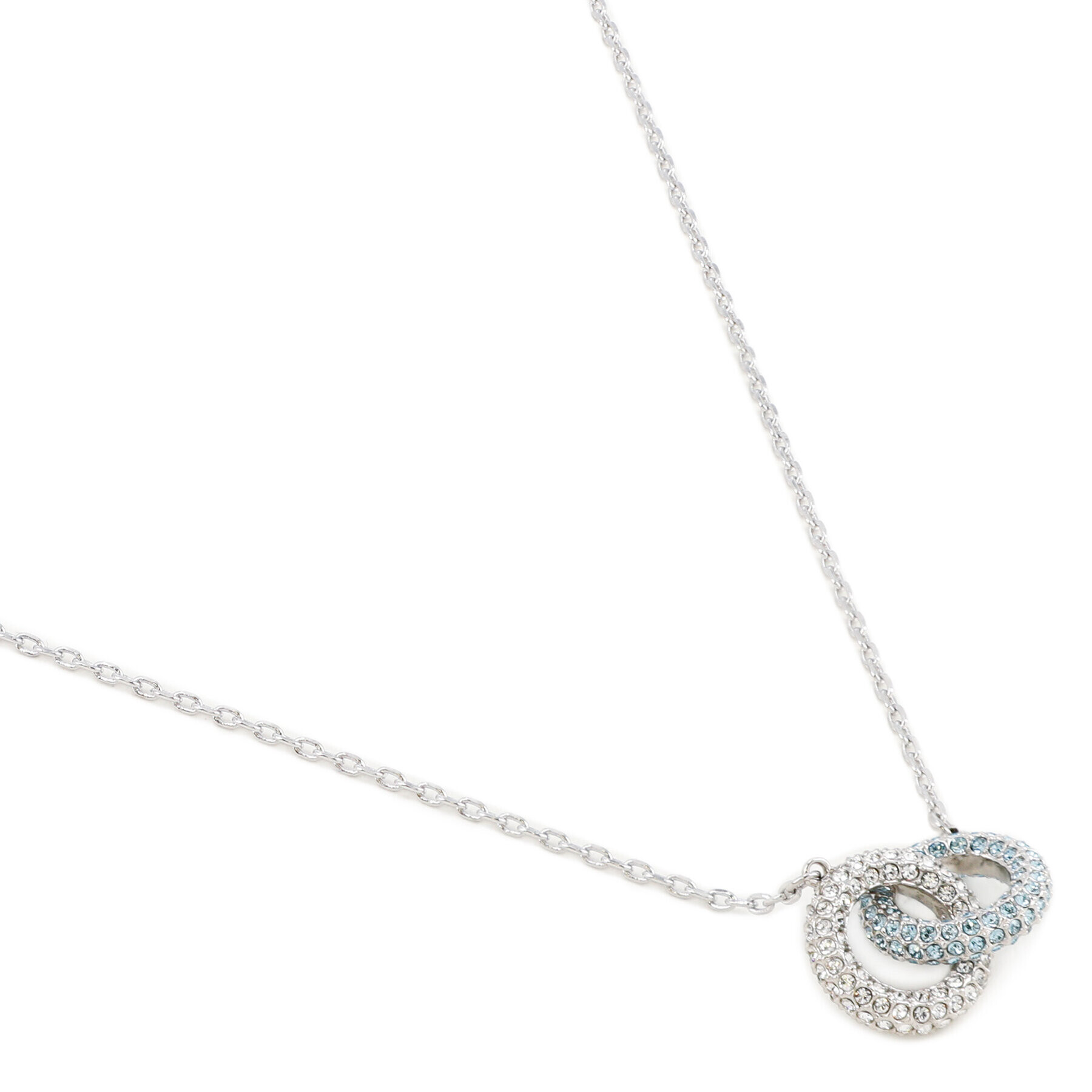 Swarovski Колие Stone Necklace 5642883 Сребрист - Pepit.bg