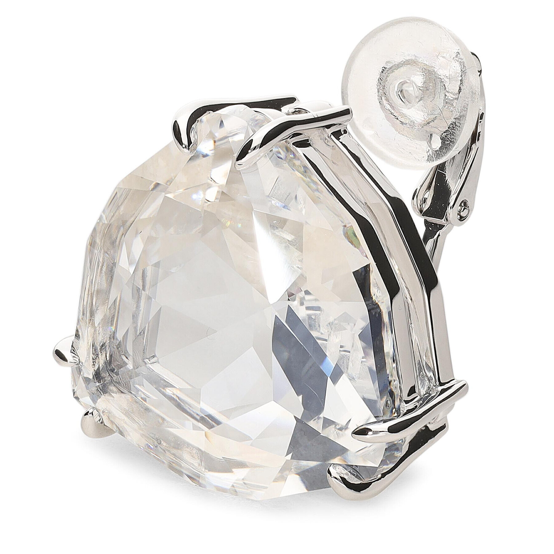 Swarovski Обеца Mec Tril 5600752 Сребрист - Pepit.bg