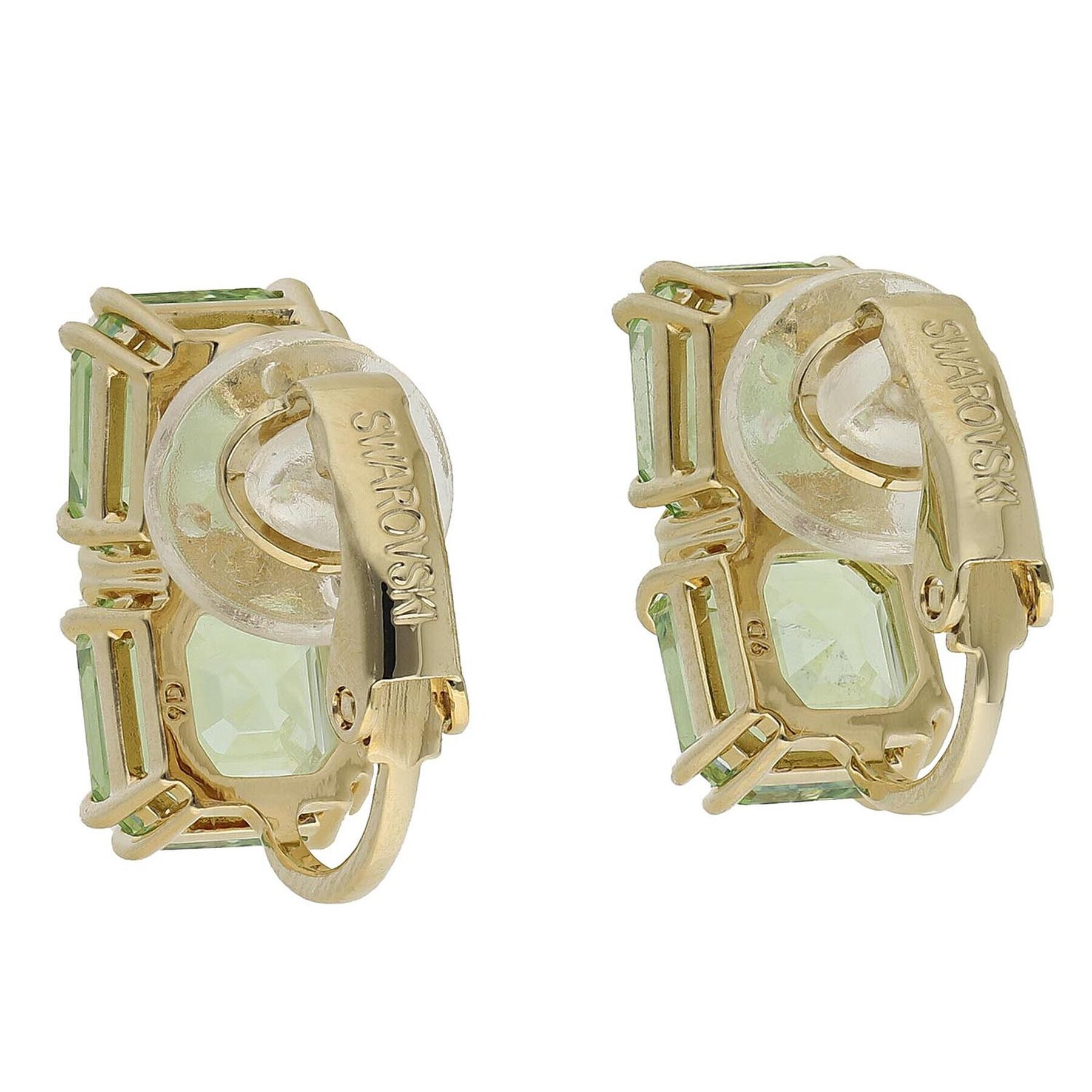 Swarovski Обеци с клипс Millenia 5654559 Златист - Pepit.bg