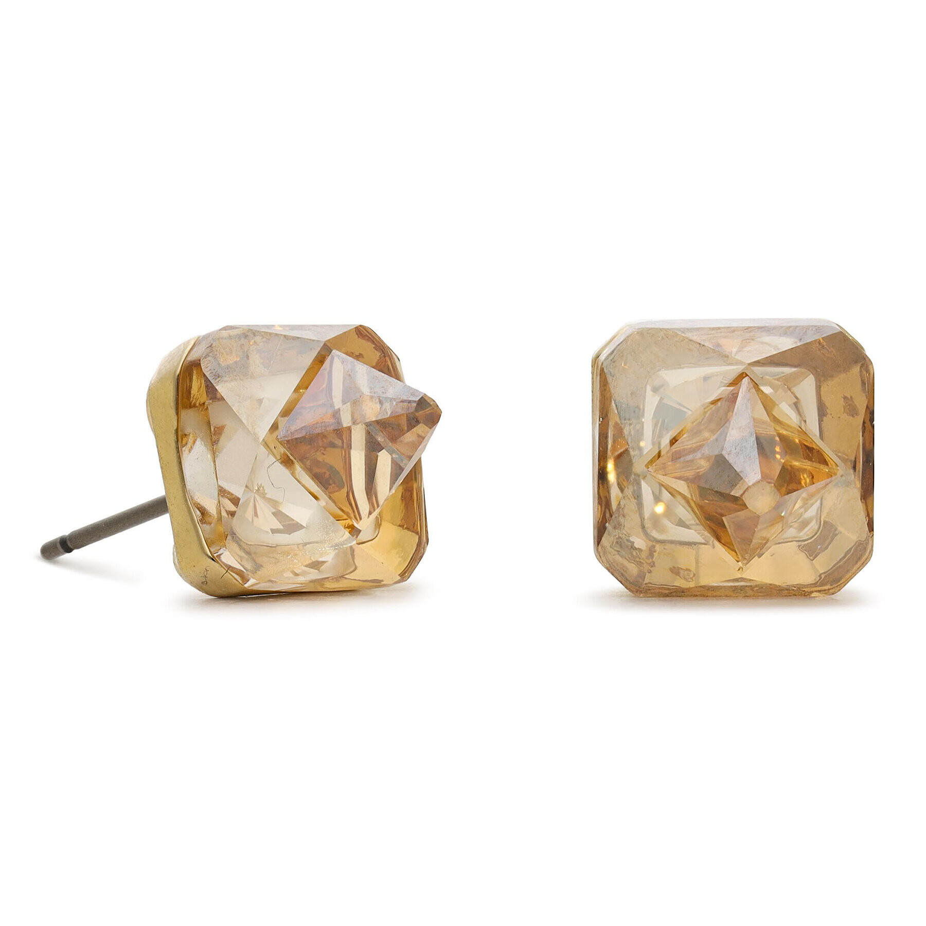 Swarovski Обици Chroma 5613680 Златист - Pepit.bg