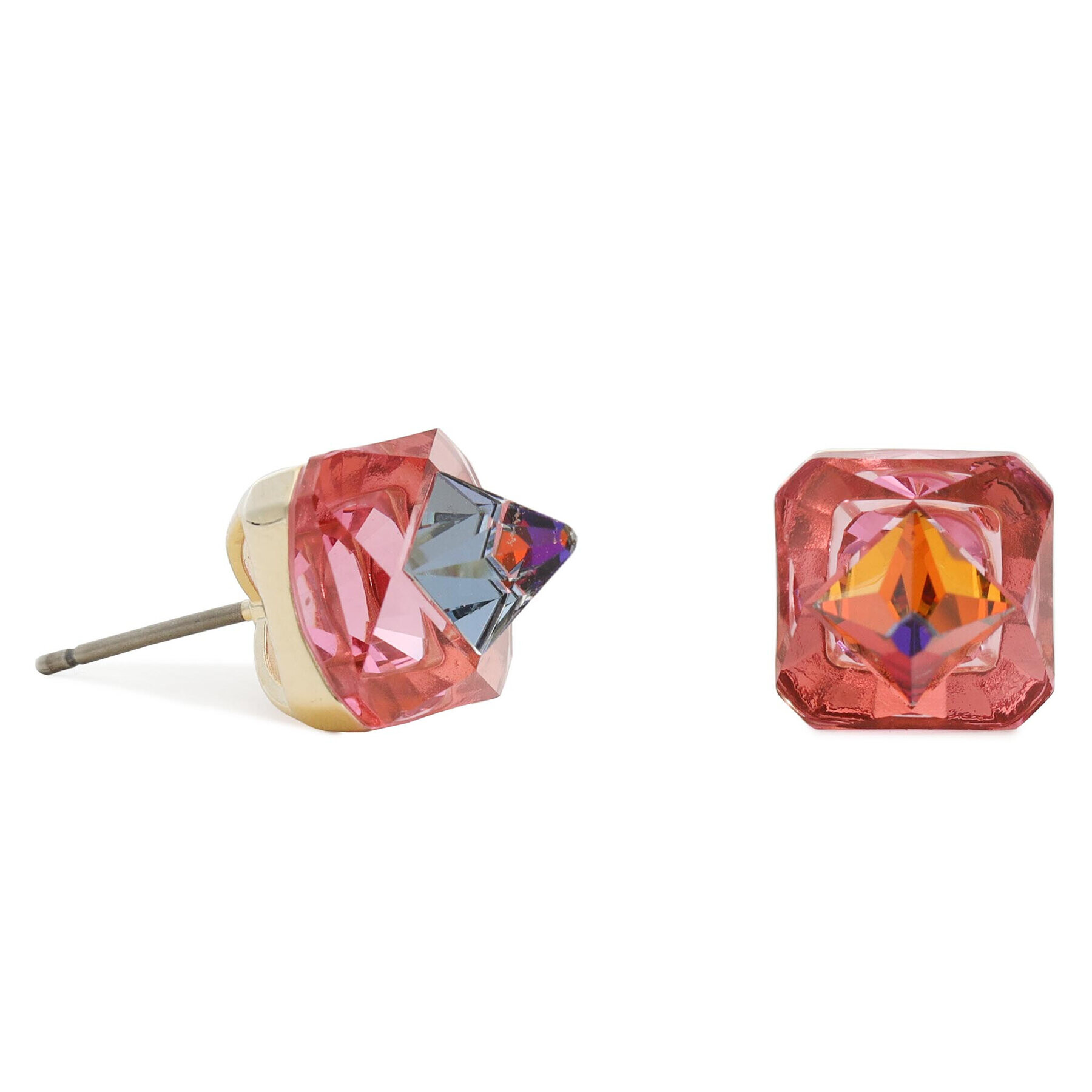 Swarovski Обици Chroma 5614062 Розов - Pepit.bg