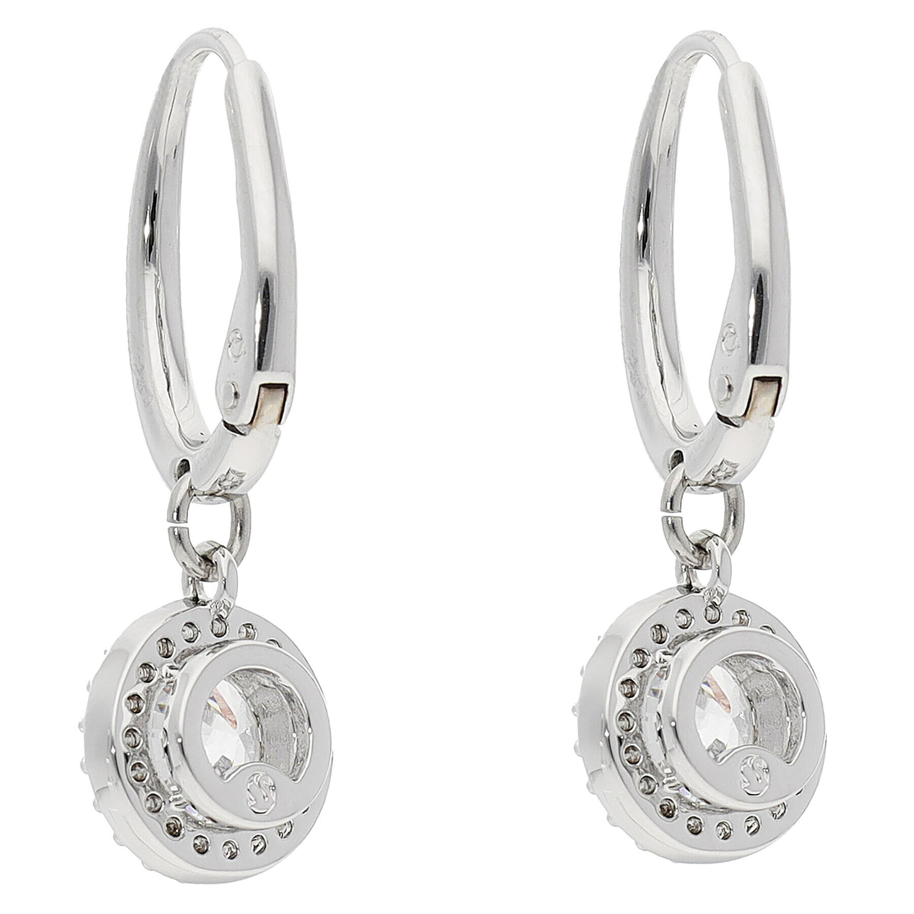 Swarovski Обици Constella 5636270 Сребрист - Pepit.bg