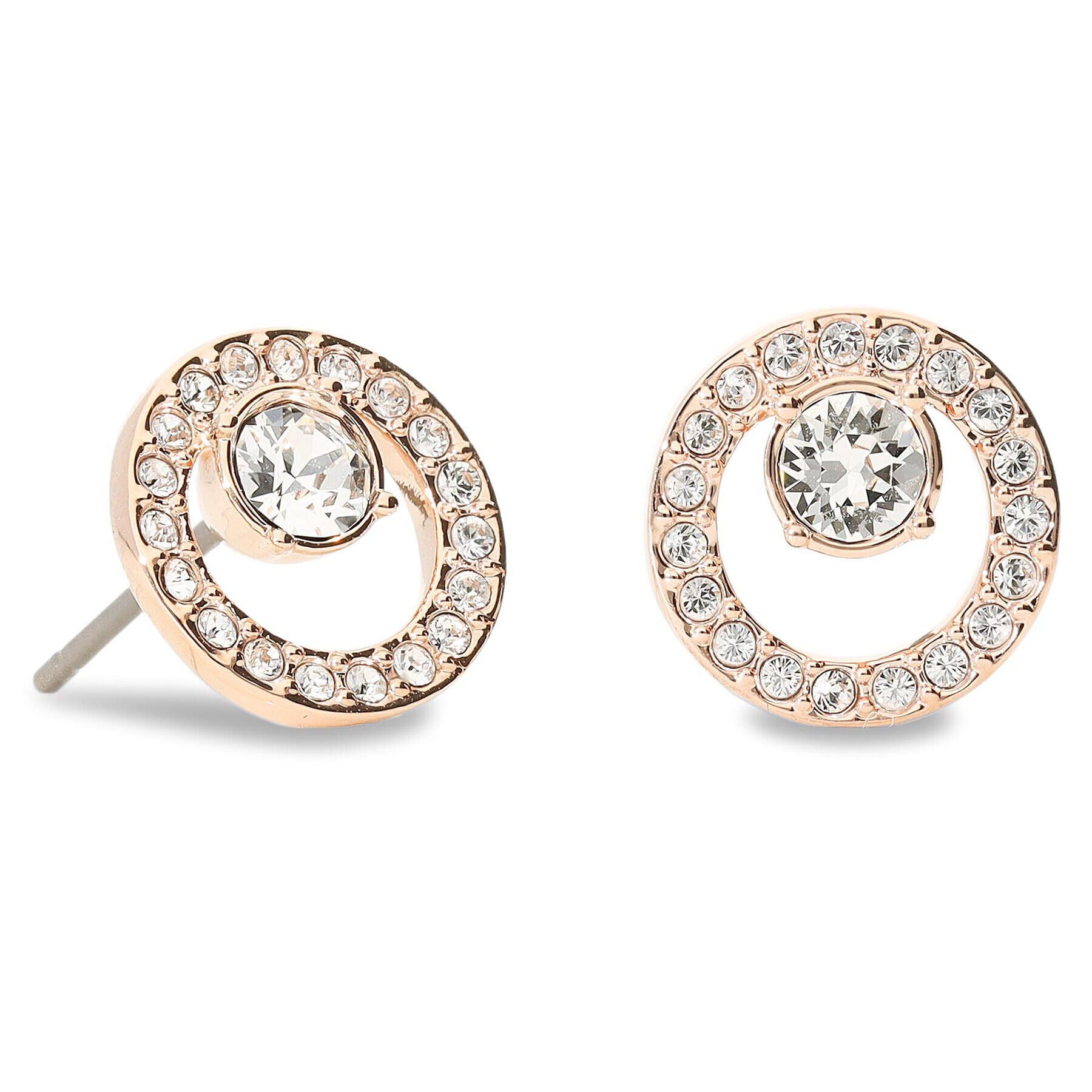 Swarovski Обици Creativity 5199827 Златист - Pepit.bg