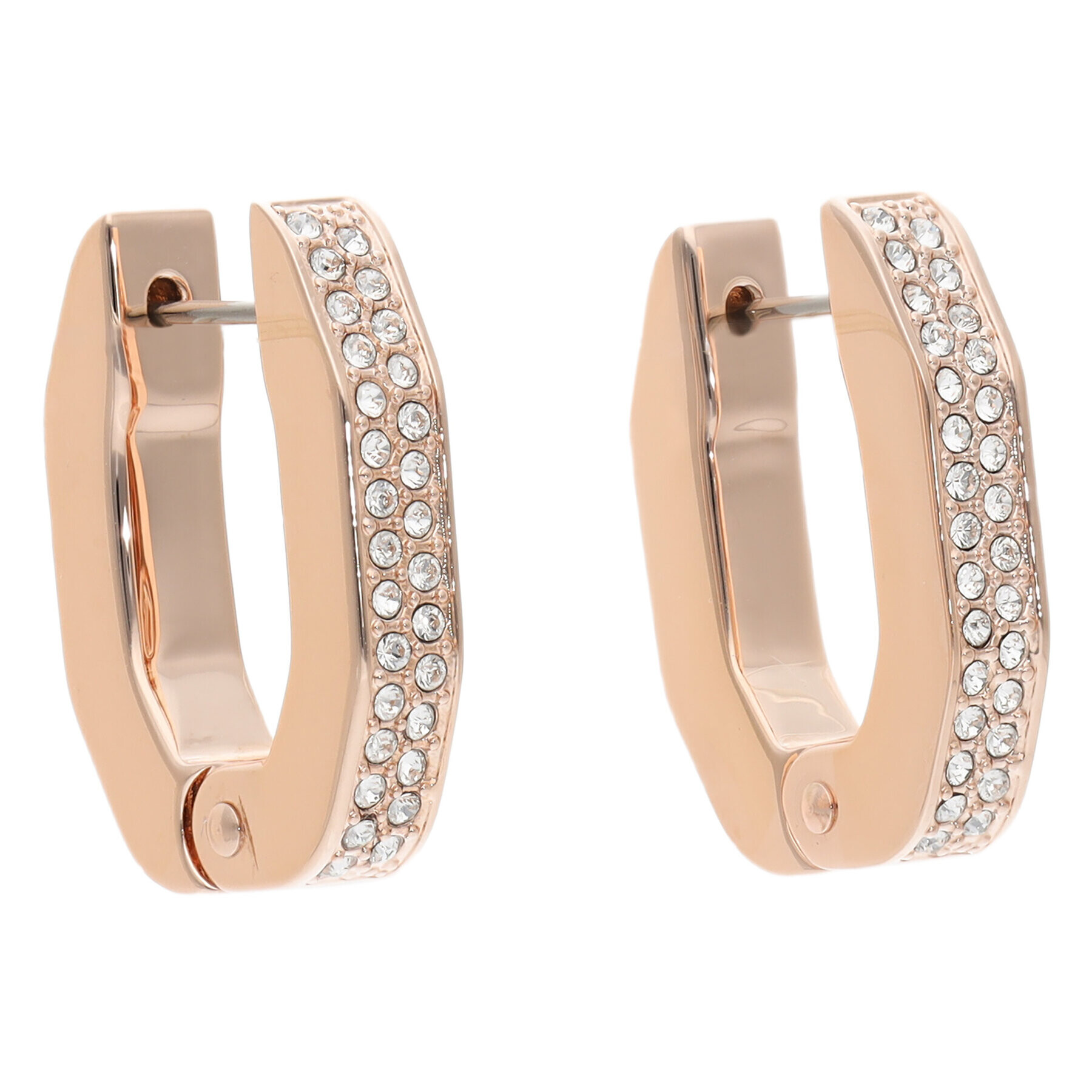 Swarovski Обици Dextera 5634993 Розов - Pepit.bg