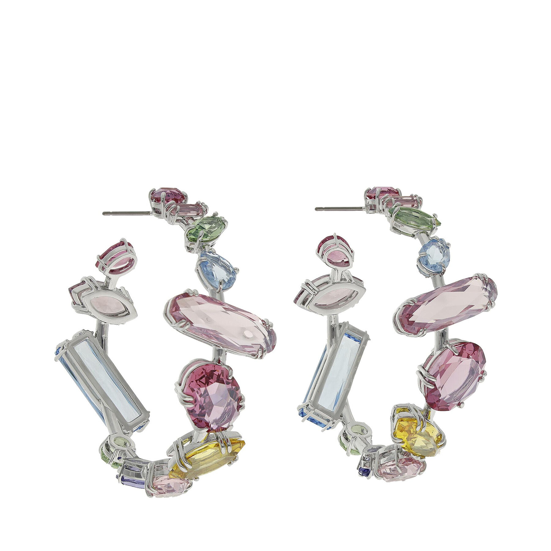 Swarovski Обици Gema 5613737 Цветен - Pepit.bg