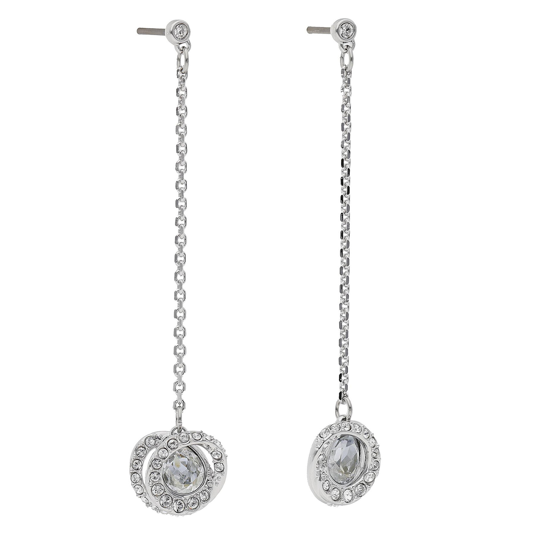 Swarovski Обици Generation 5636515 Сребрист - Pepit.bg